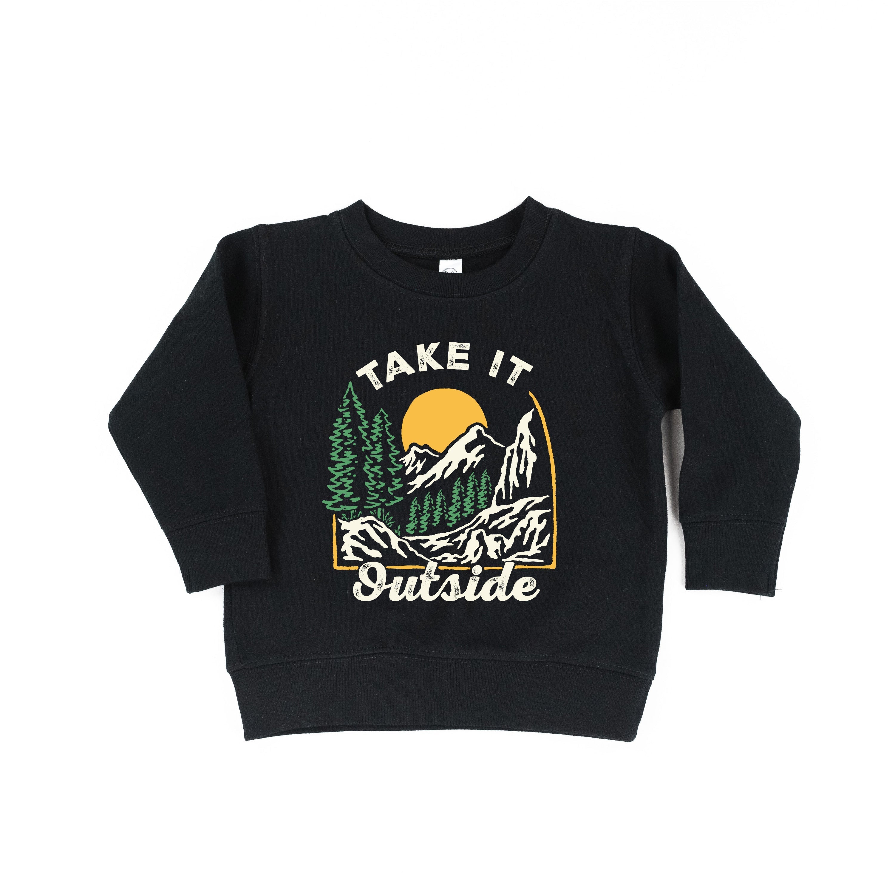 Take It Outside - Black Child Sweater