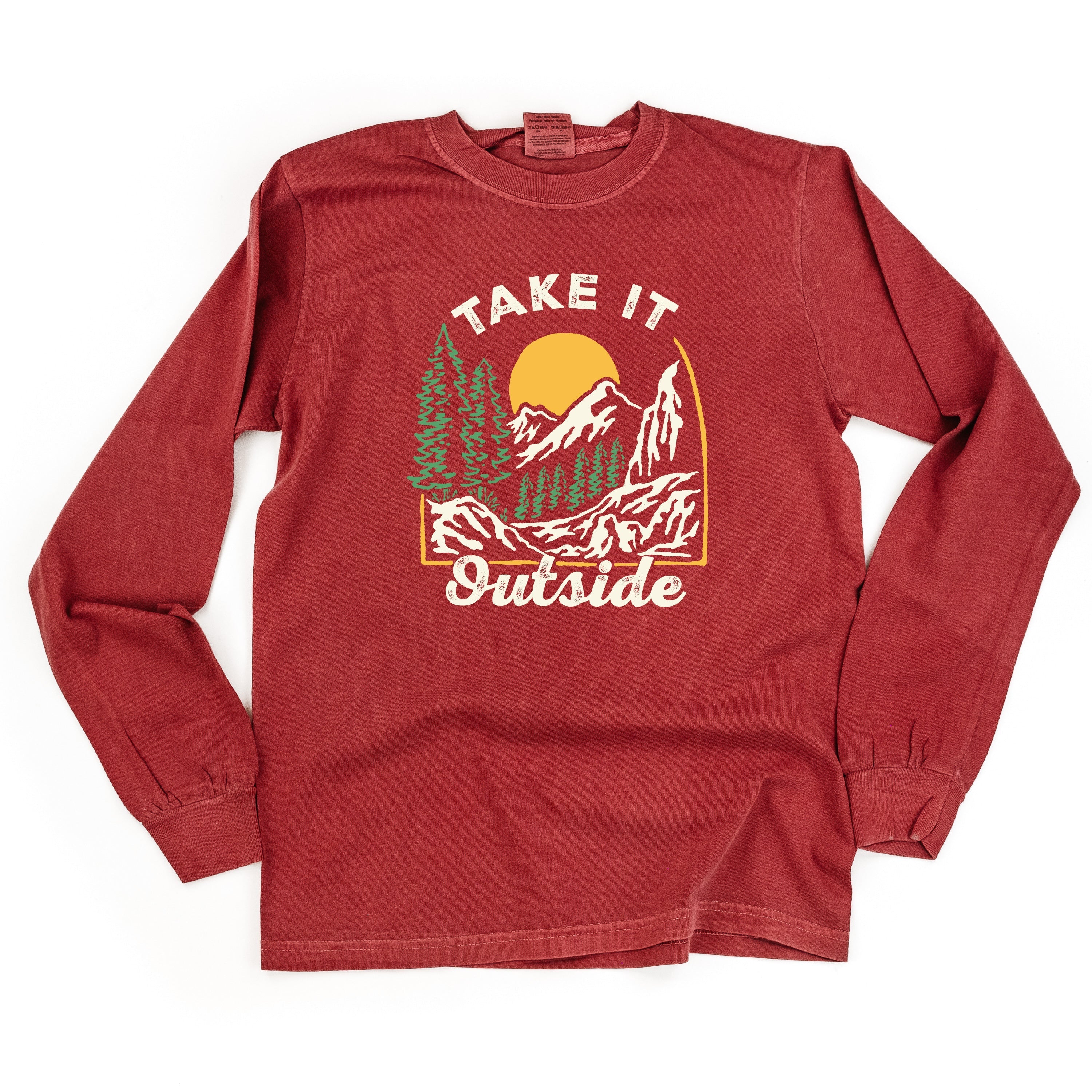 Take It Outside - LONG SLEEVE Comfort Colors Tee