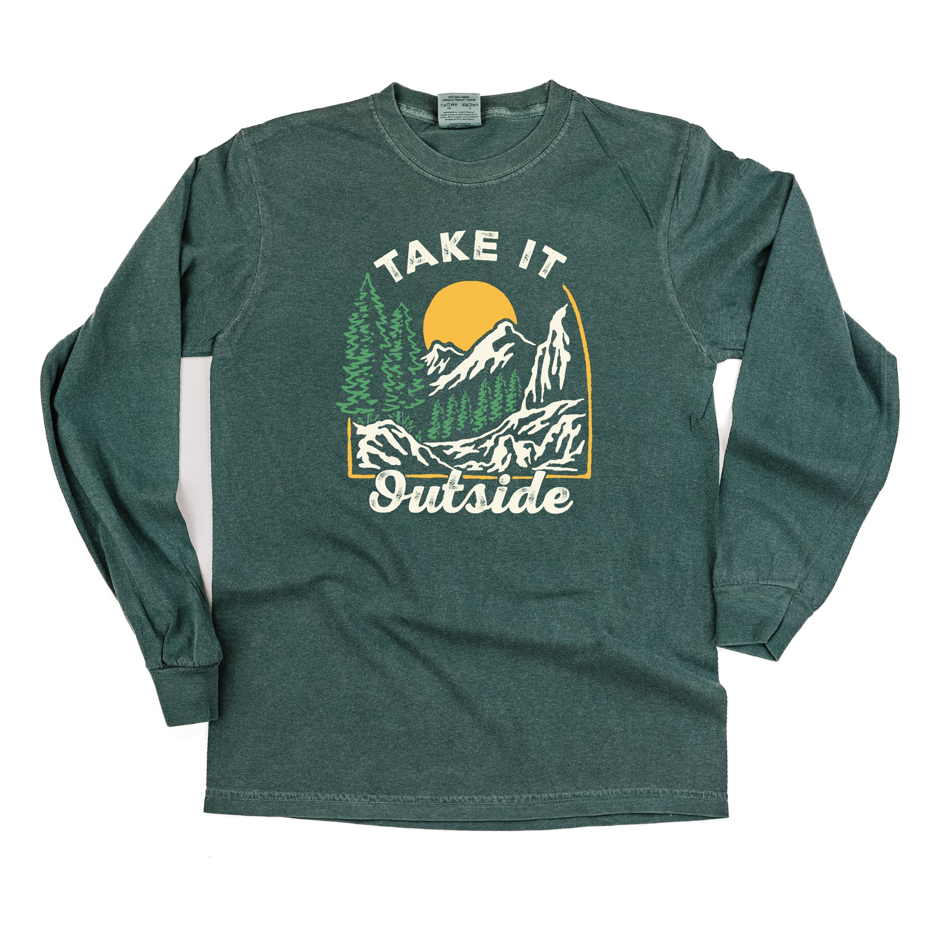 Take It Outside - LONG SLEEVE Comfort Colors Tee