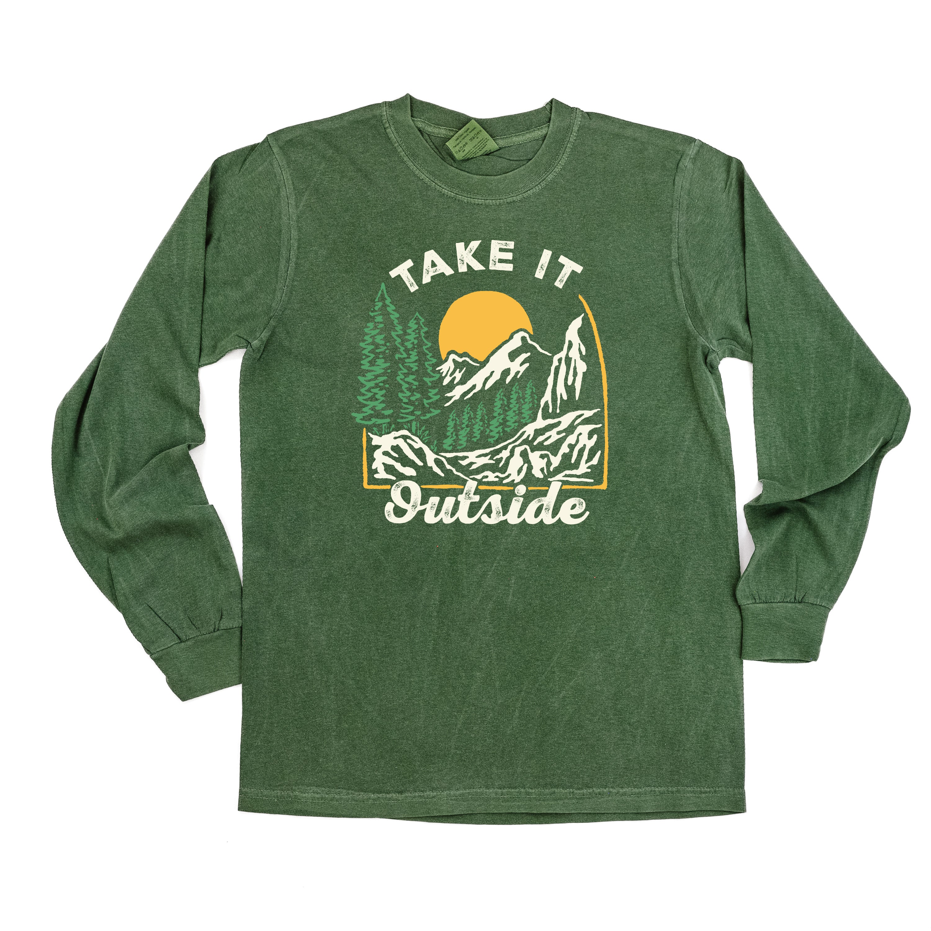 Take It Outside - LONG SLEEVE Comfort Colors Tee