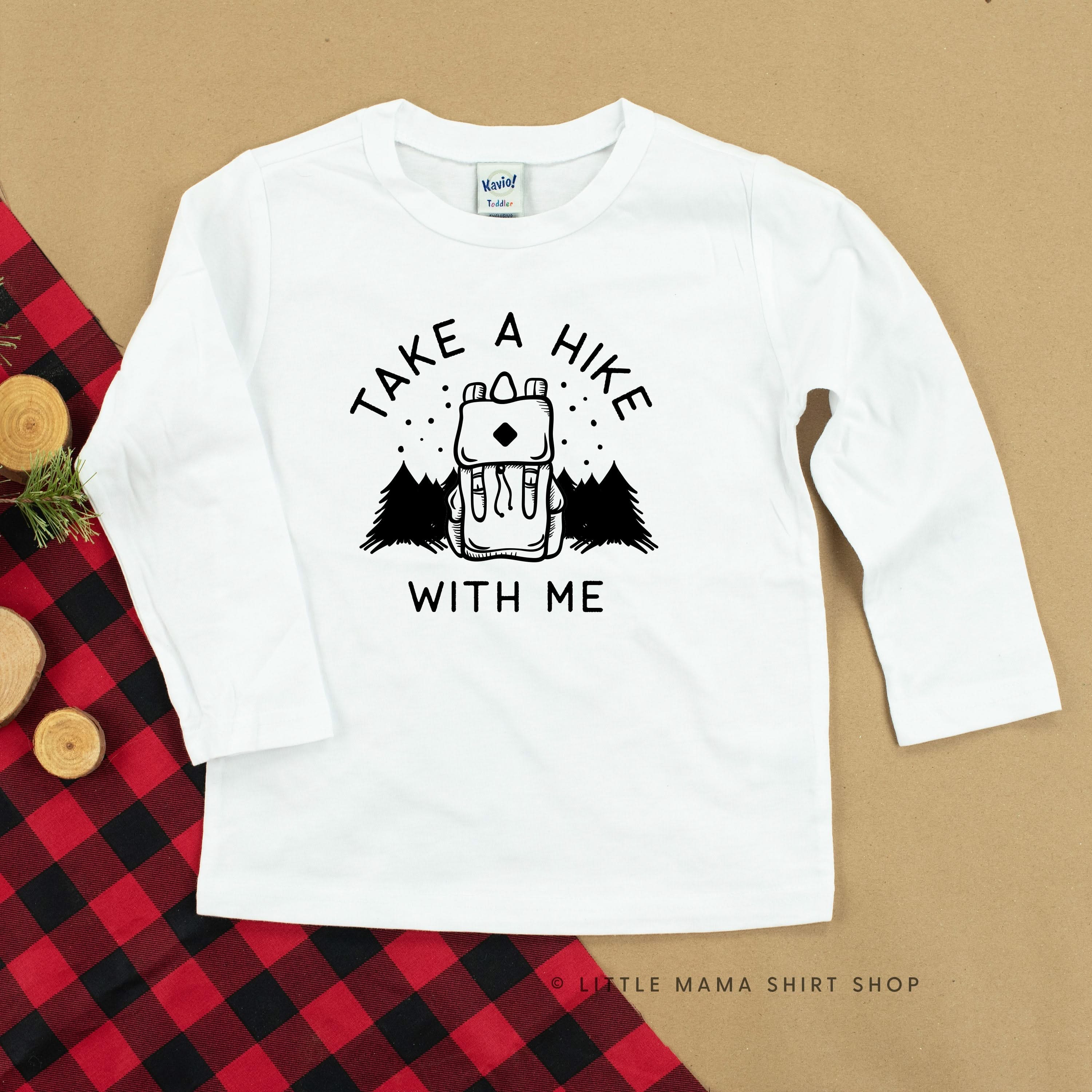 Take a Hike With Me - Child Long Sleeve Tee