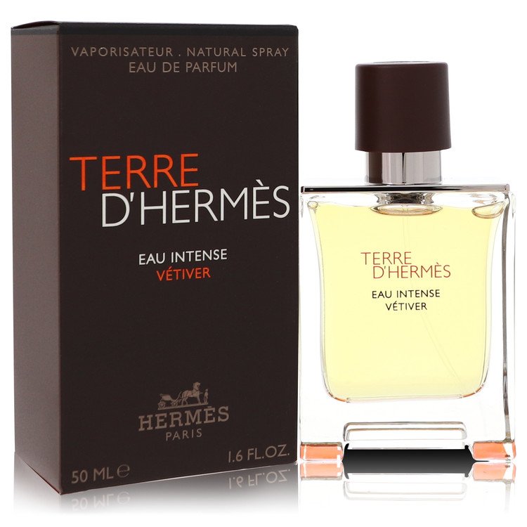 Terre D&amp;#39;hermes Eau Intense Vetiver by Hermes Eau De Parfum Spray 1.7 oz for Men