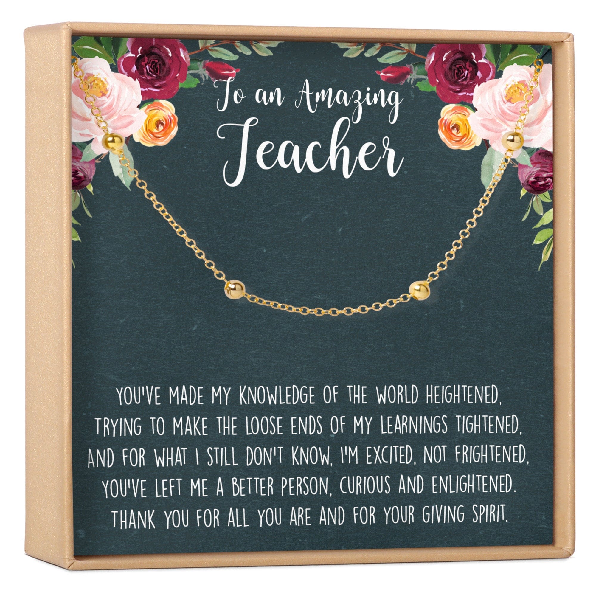 Teacher Bracelet