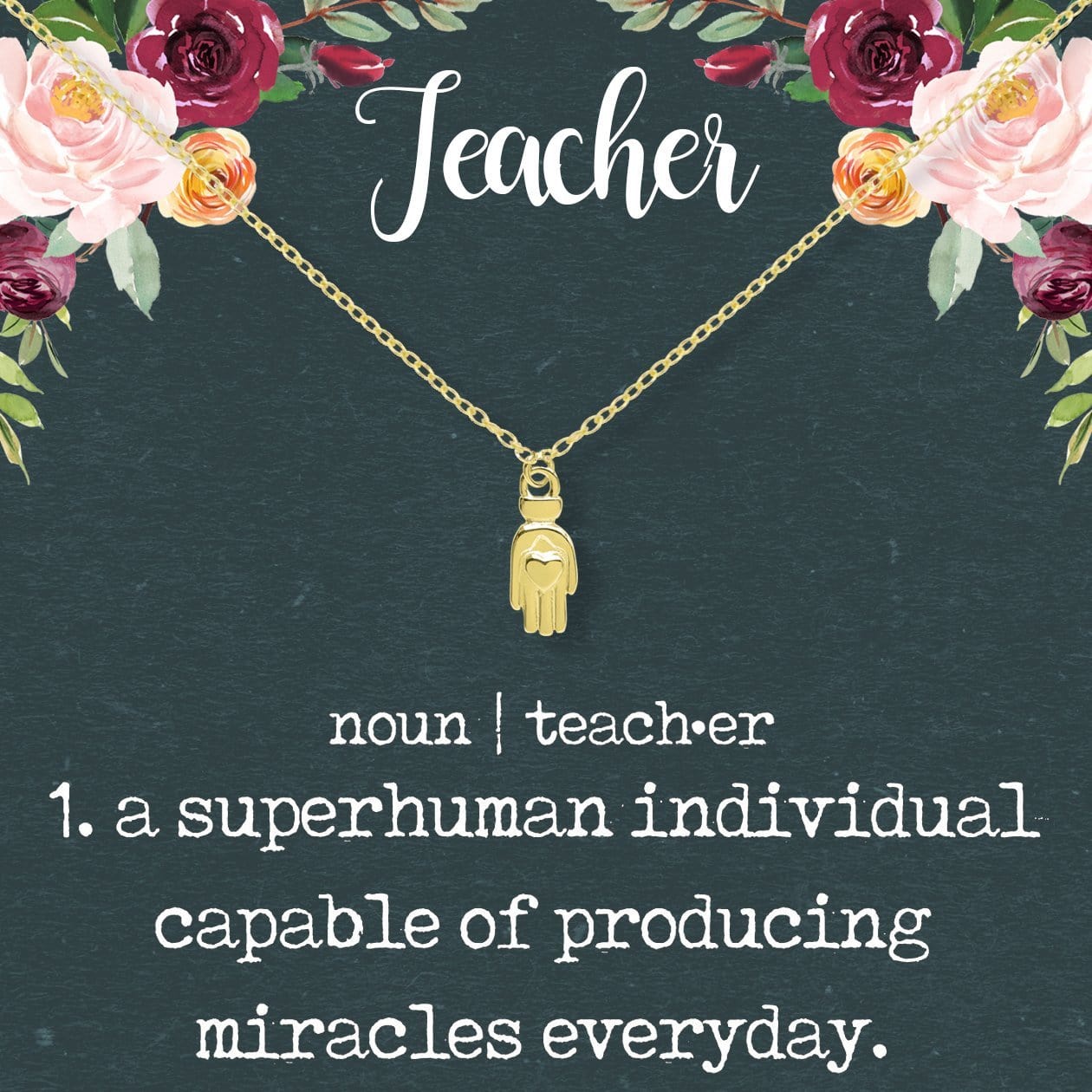 Teacher Necklace