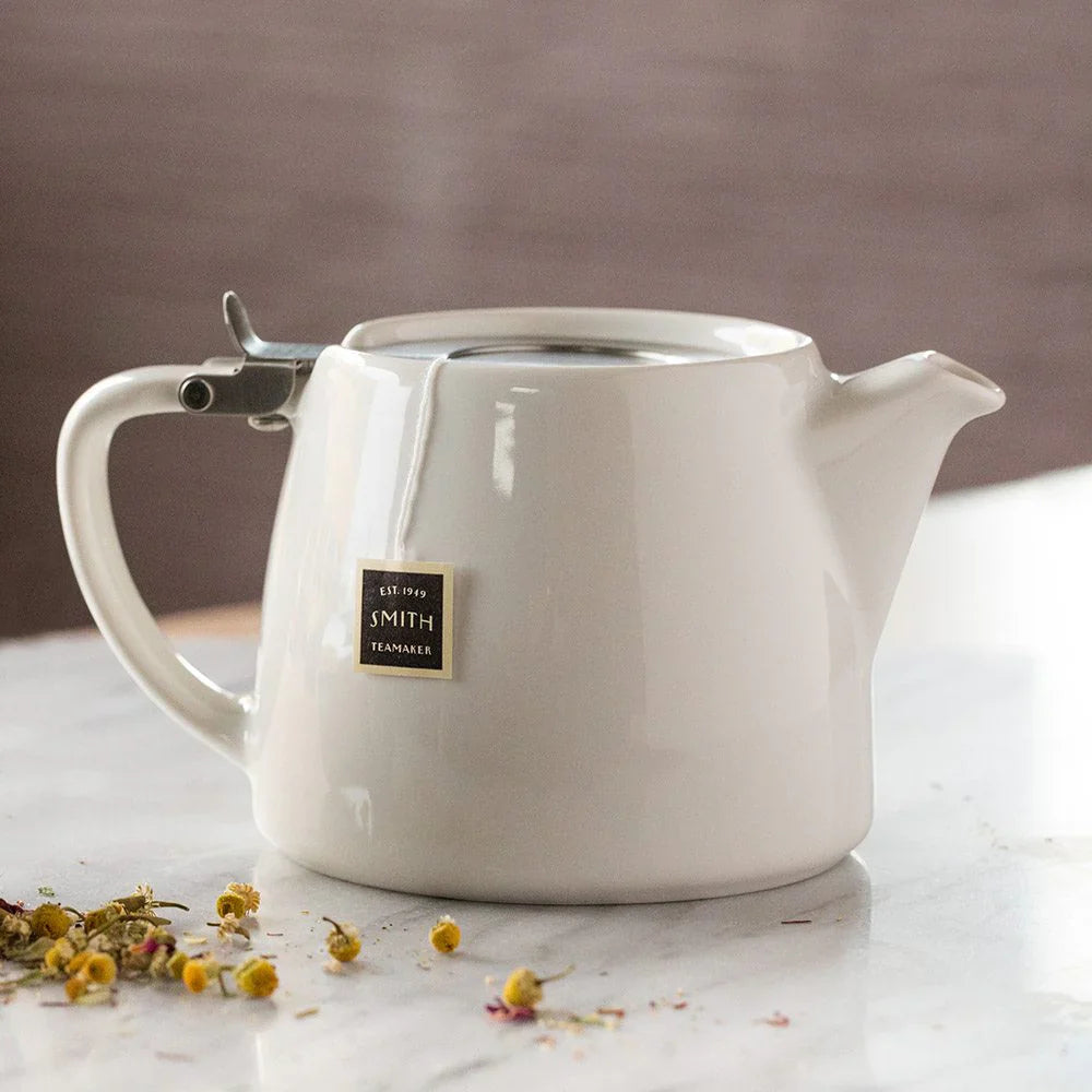 SMITH TEAMAKER - FORLIFE STUMP TEAPOT WITH STRAINER (18 OZ)