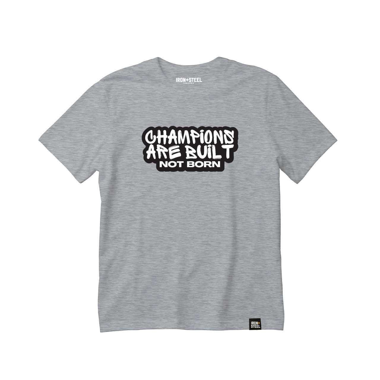 Champions Are Built Not Born Hockey Kids Tee