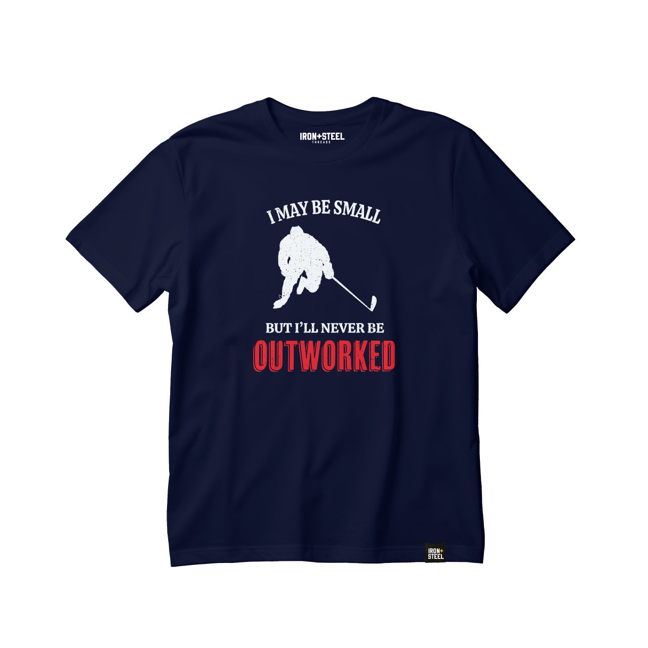 I May Be Small Hockey Kids Tee