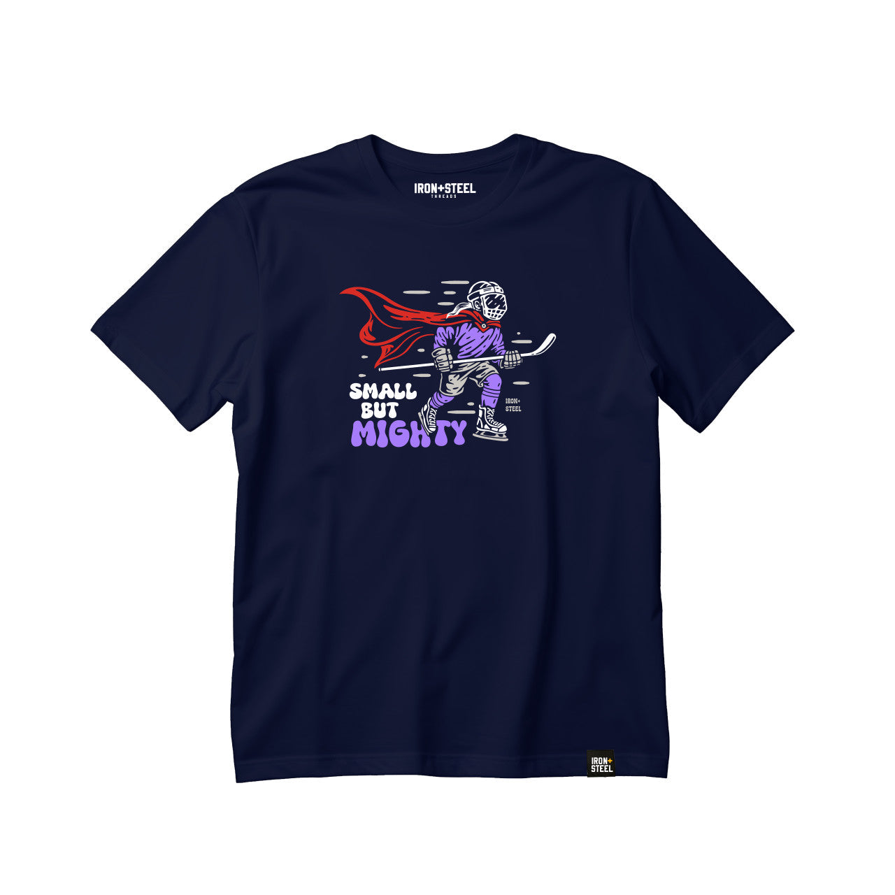 Small But Mighty Girl Hockey Tee