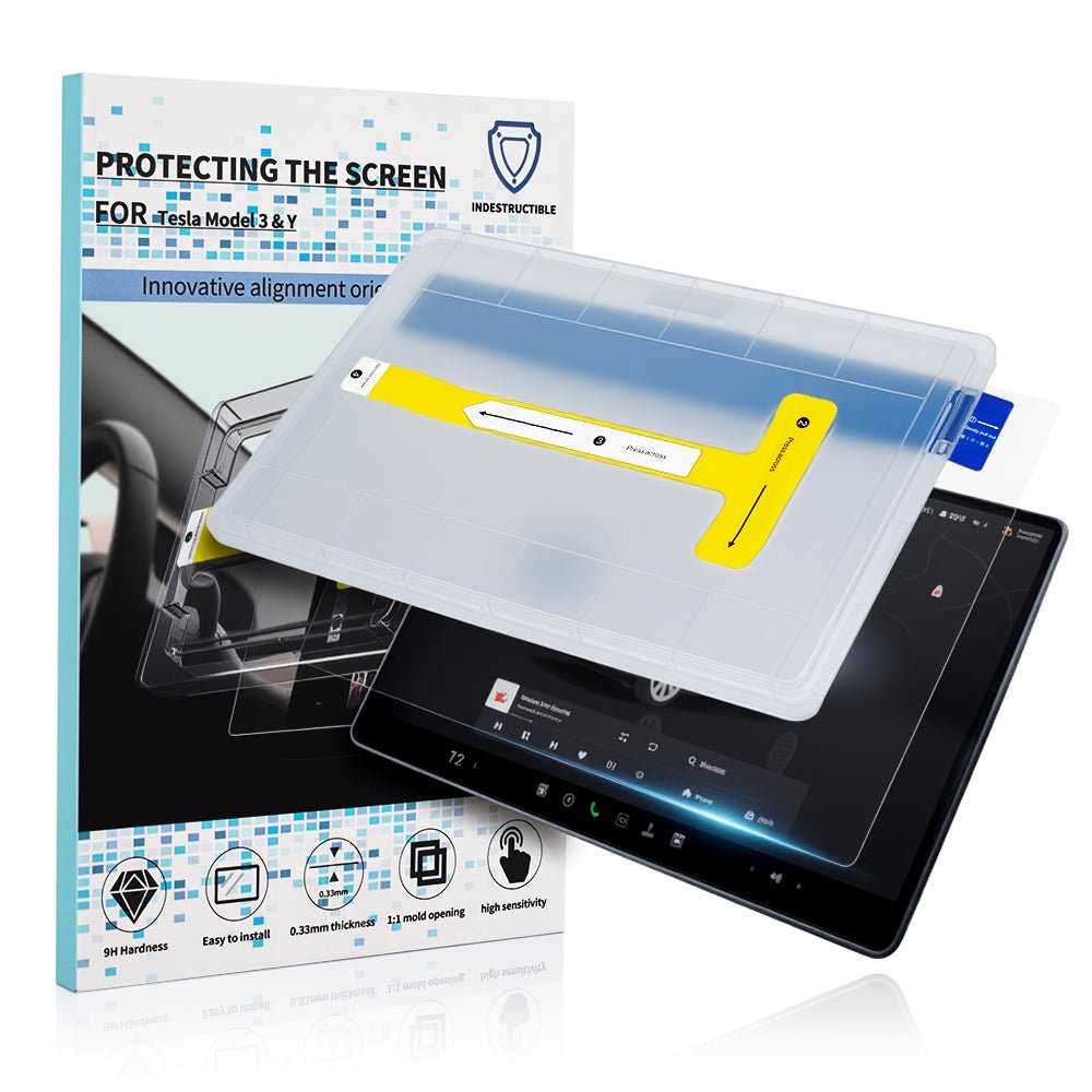 Tempered Glass 9H Screen Protector for Tesla Model 3 / Y