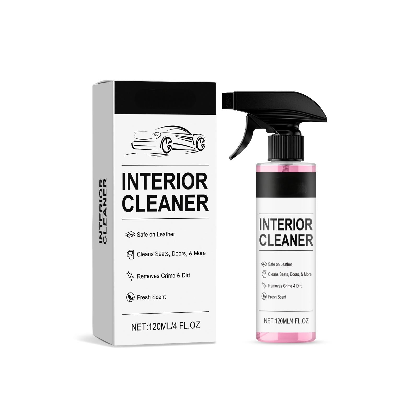 Tesla Interior Cleaner &amp;amp; Stain Remover for Vegan Leather | Safe on Model 3, Y, S, X Seats, Dash &amp;amp; Console