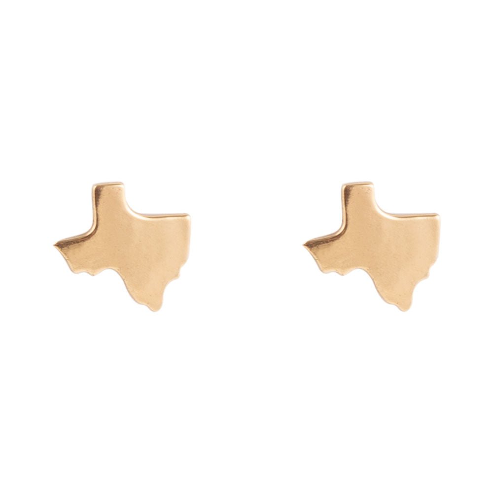 Texas Proud Earring - Bronze