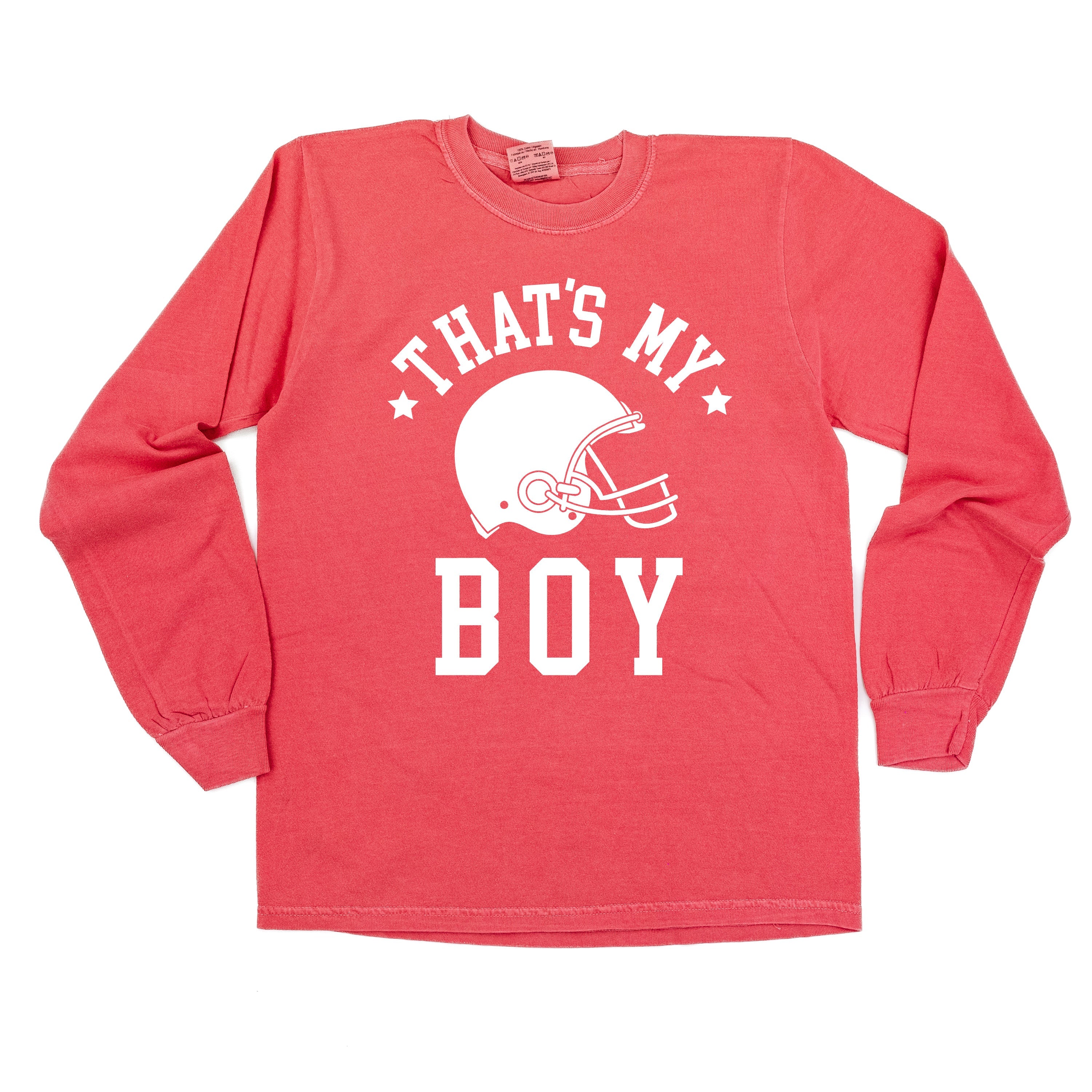 That&#39;s My Boy - LONG SLEEVE COMFORT COLORS TEE