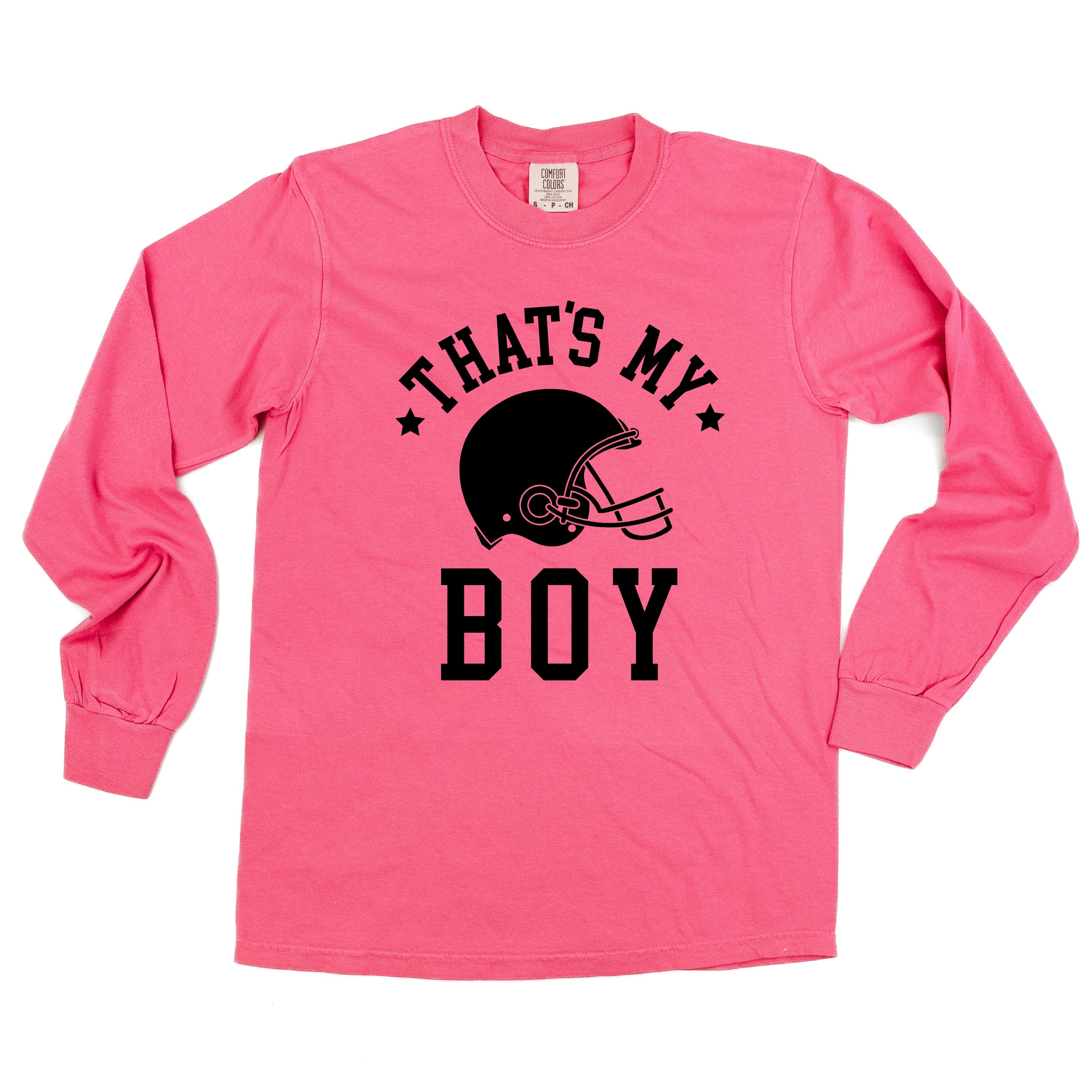 That&#39;s My Boy - LONG SLEEVE COMFORT COLORS TEE