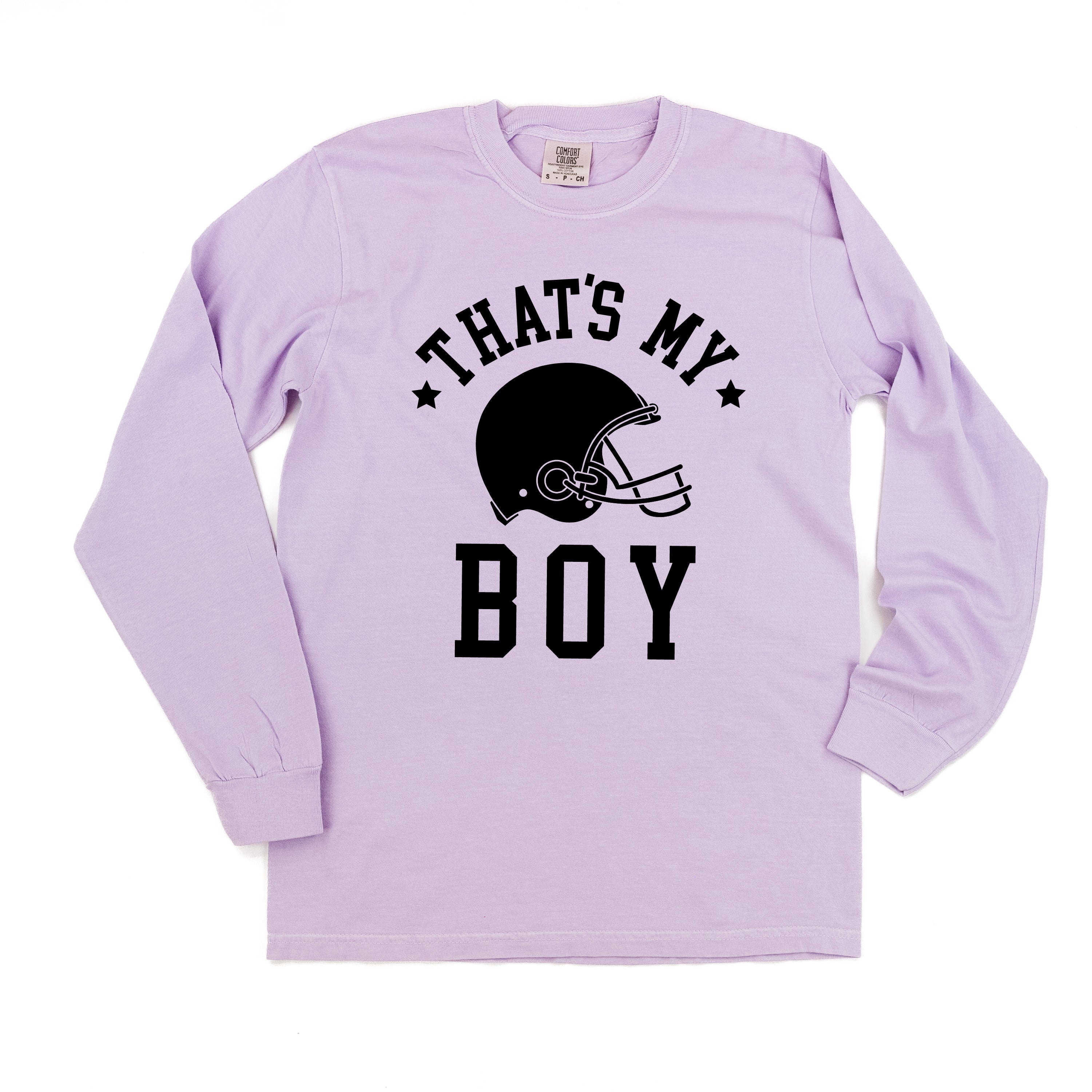That&#39;s My Boy - LONG SLEEVE COMFORT COLORS TEE