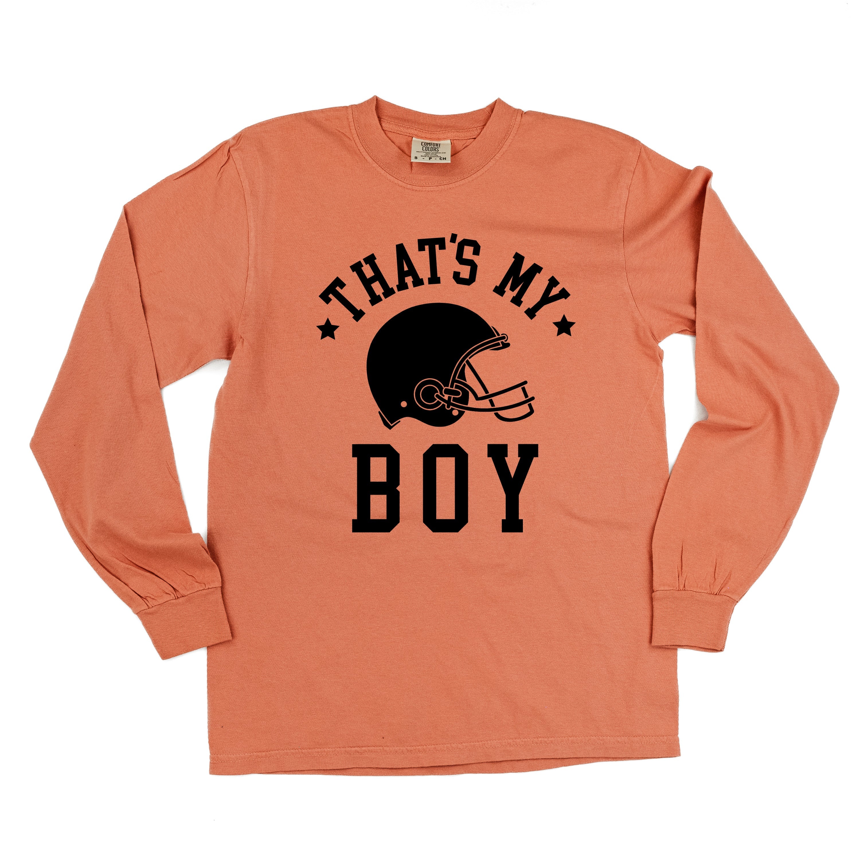 That&#39;s My Boy - LONG SLEEVE COMFORT COLORS TEE