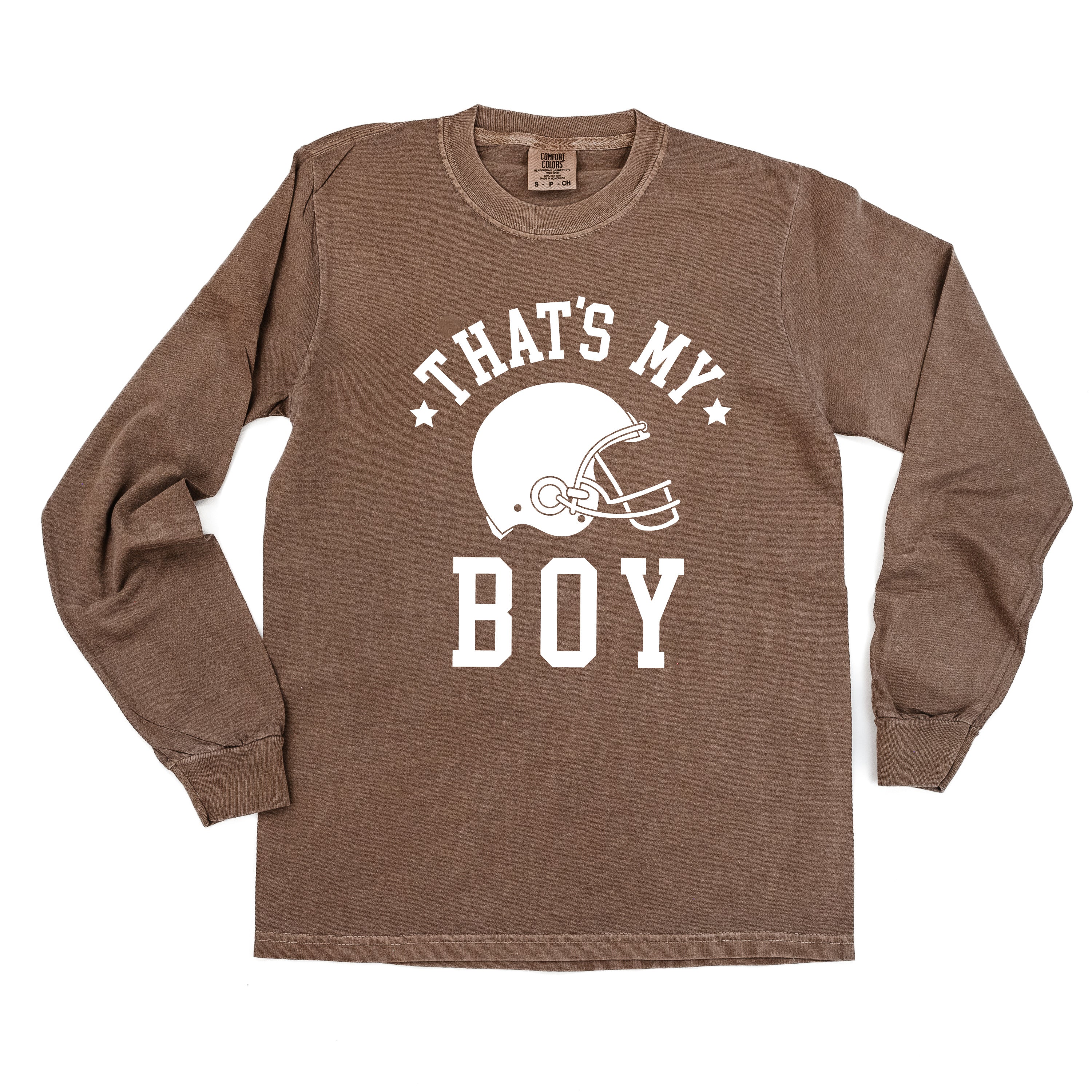 That&#39;s My Boy - LONG SLEEVE COMFORT COLORS TEE