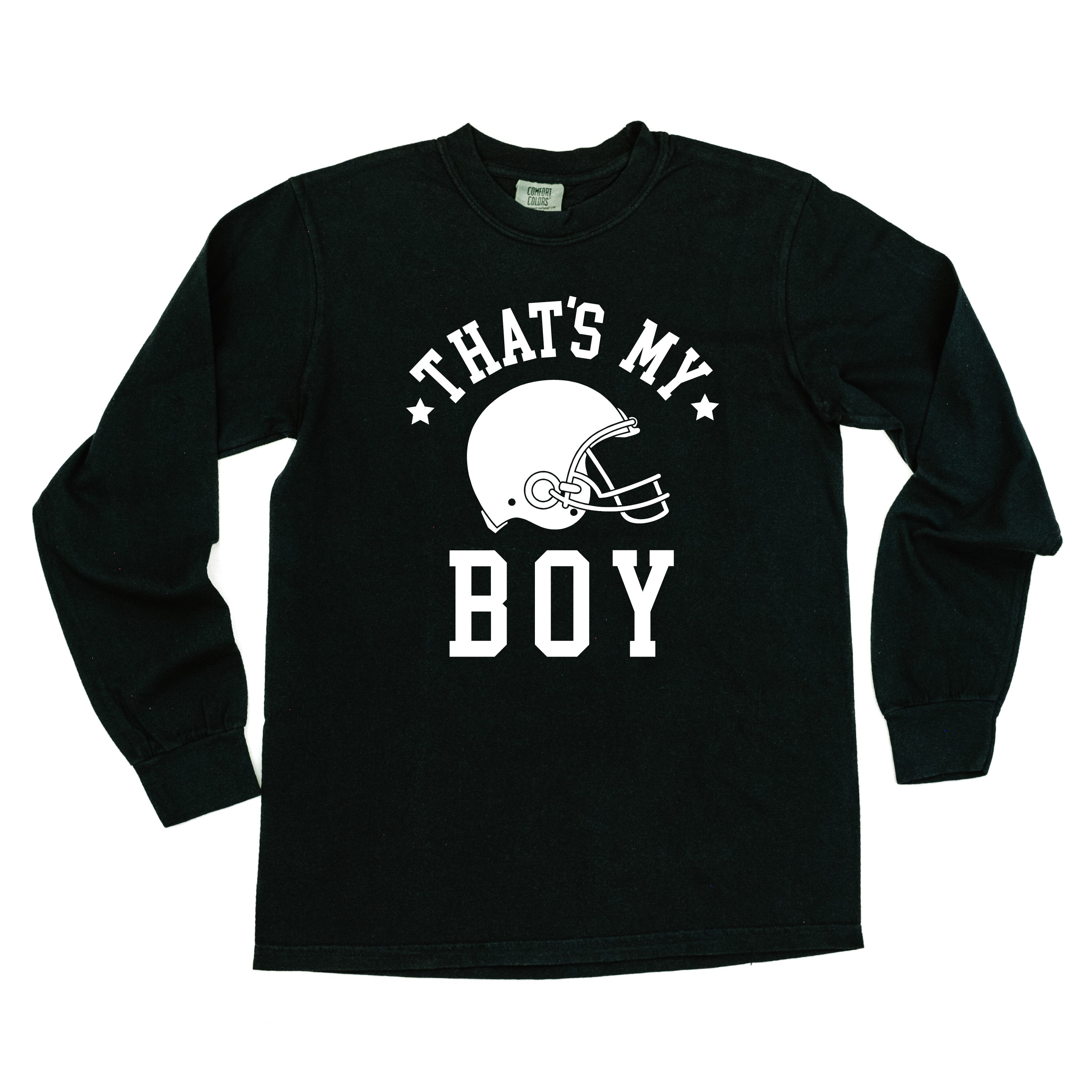 That&#39;s My Boy - LONG SLEEVE COMFORT COLORS TEE