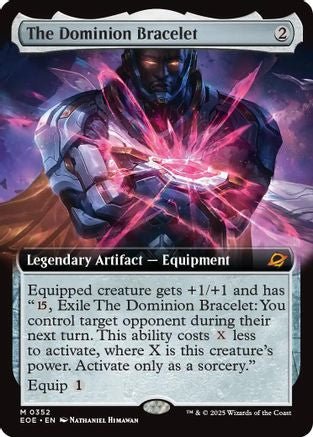 The Dominion Bracelet (Extended Art) (EOE - 352) - Edge of Eternities Foil - RaeJais