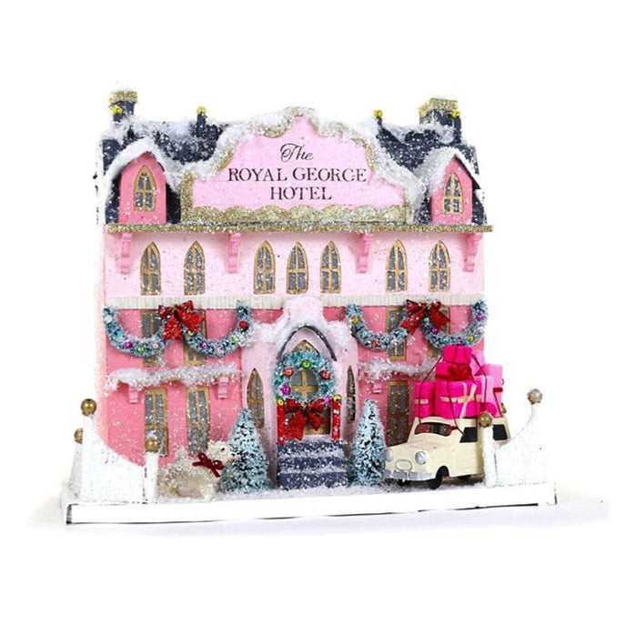 The Royal George Hotel Display Putz House