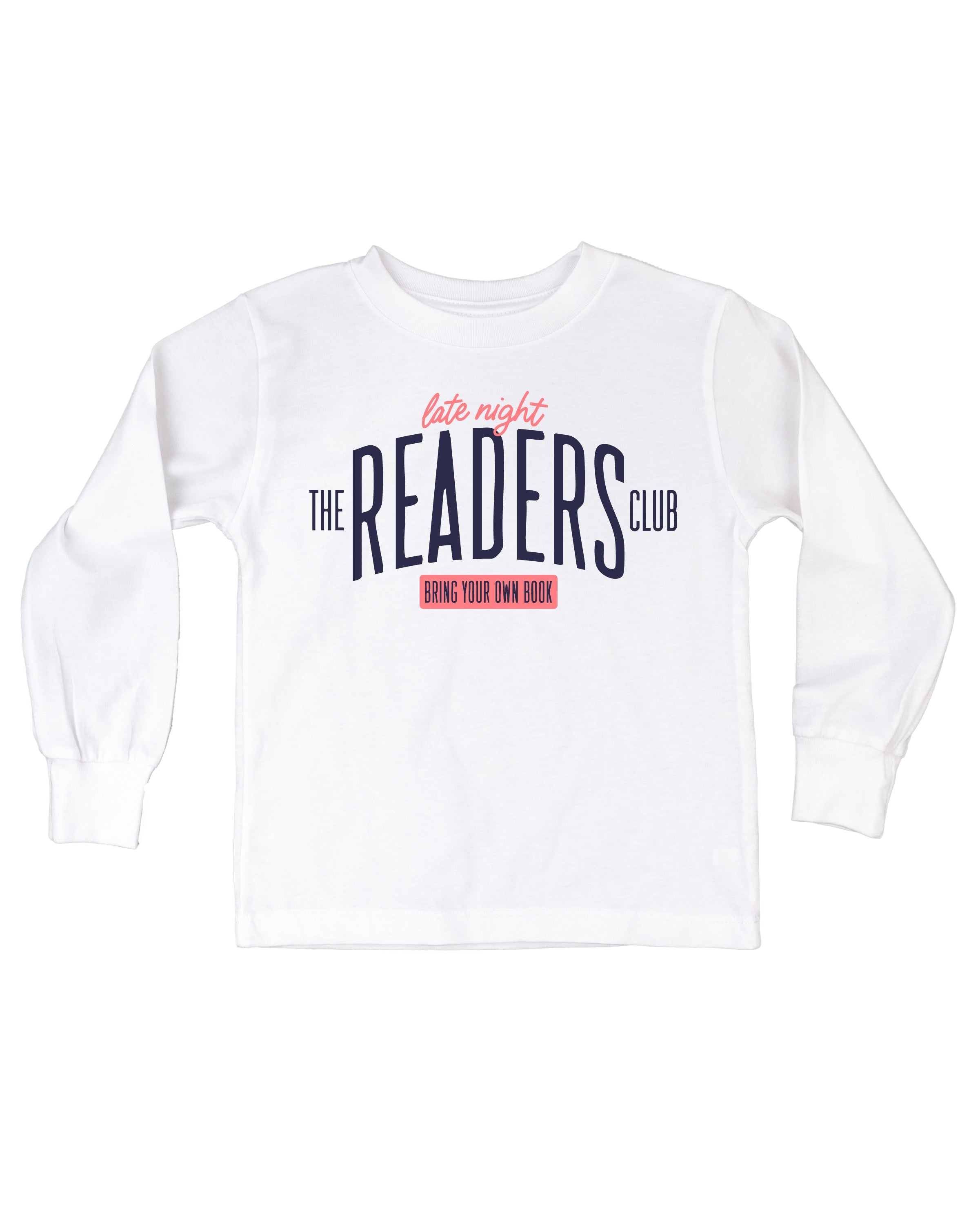 The Late Night Readers Club BYOB - Child Long Sleeve Tee