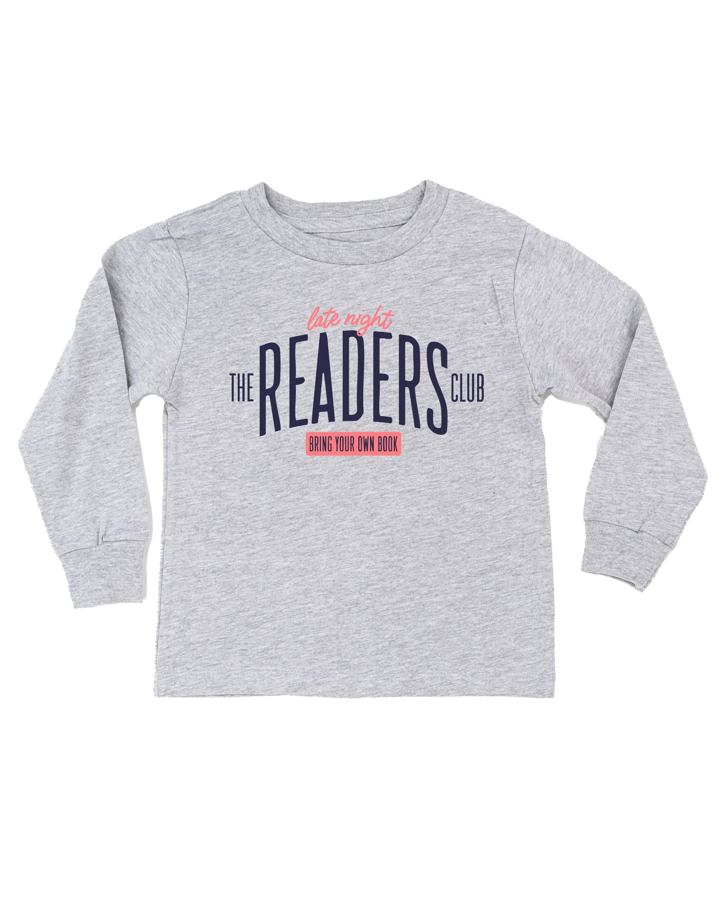 The Late Night Readers Club BYOB - Child Long Sleeve Tee