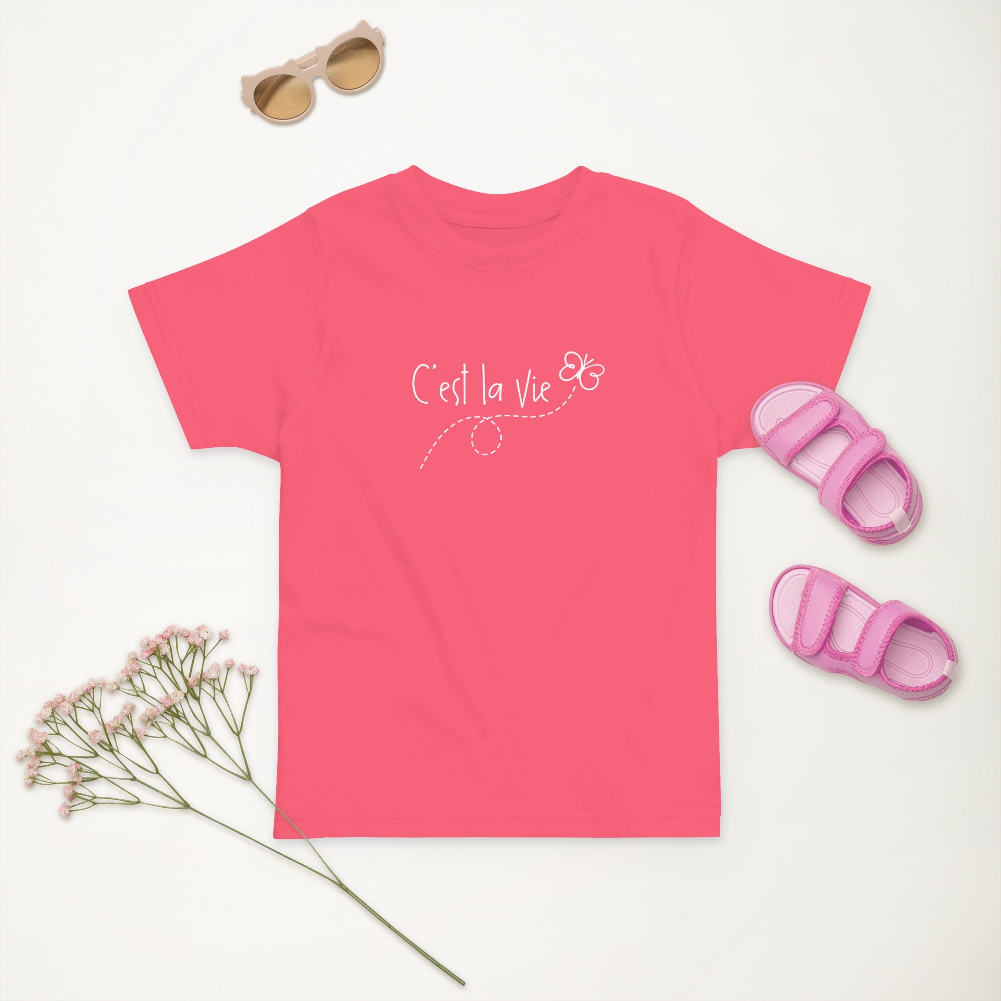 C&amp;#39;est la Vie Toddler jersey t-shirt