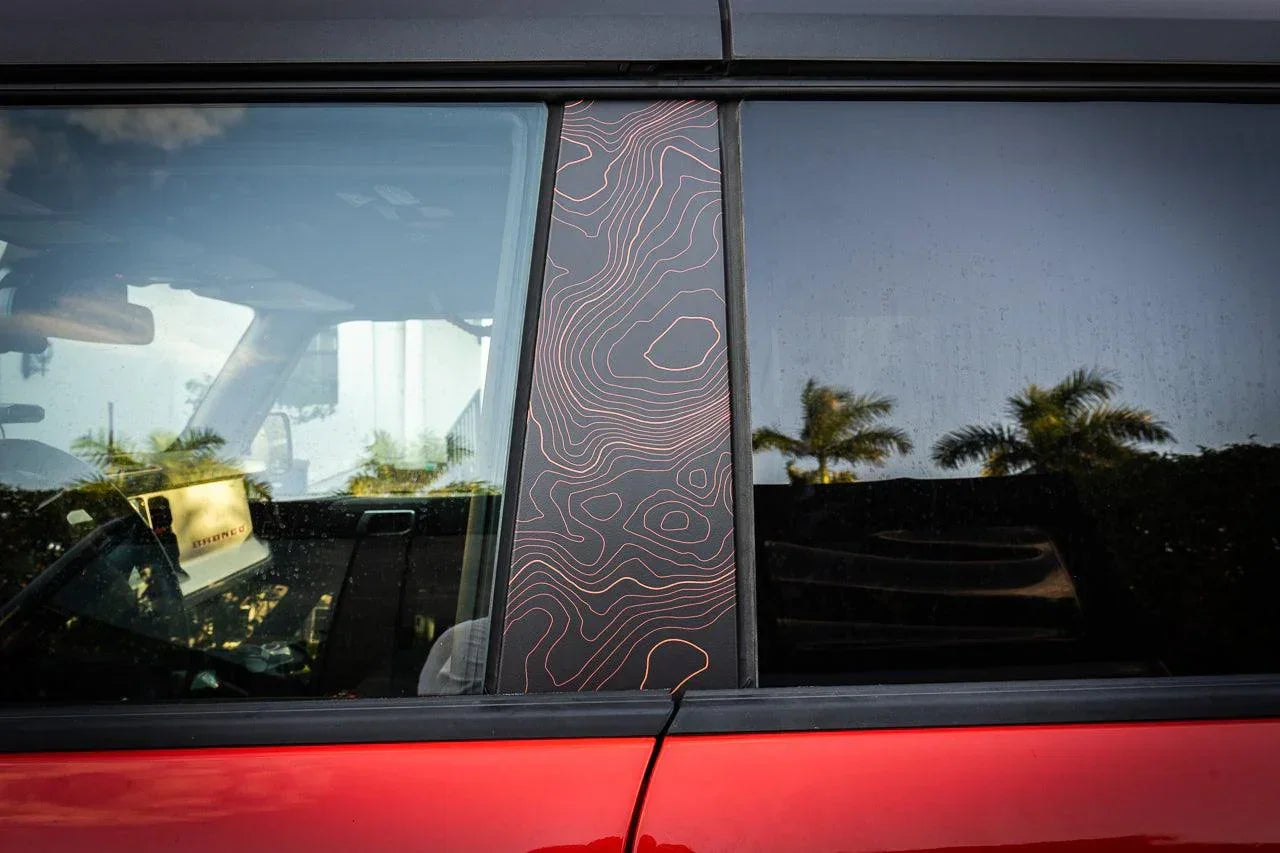 Topo B Pillar Protection Kit (Printed Series) - 2021+ Bronco