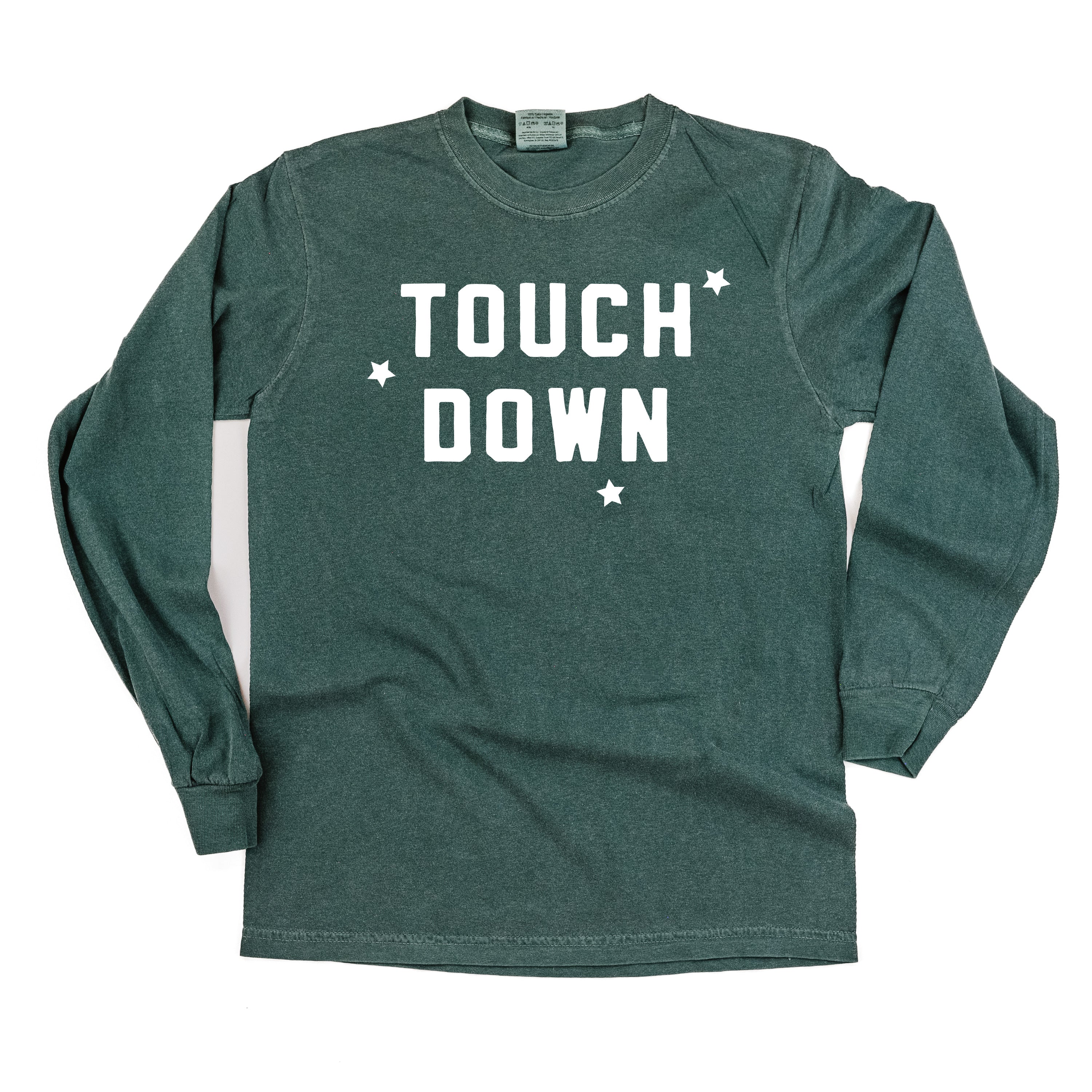 Touch Down - Long Sleeve Comfort Colors Tee