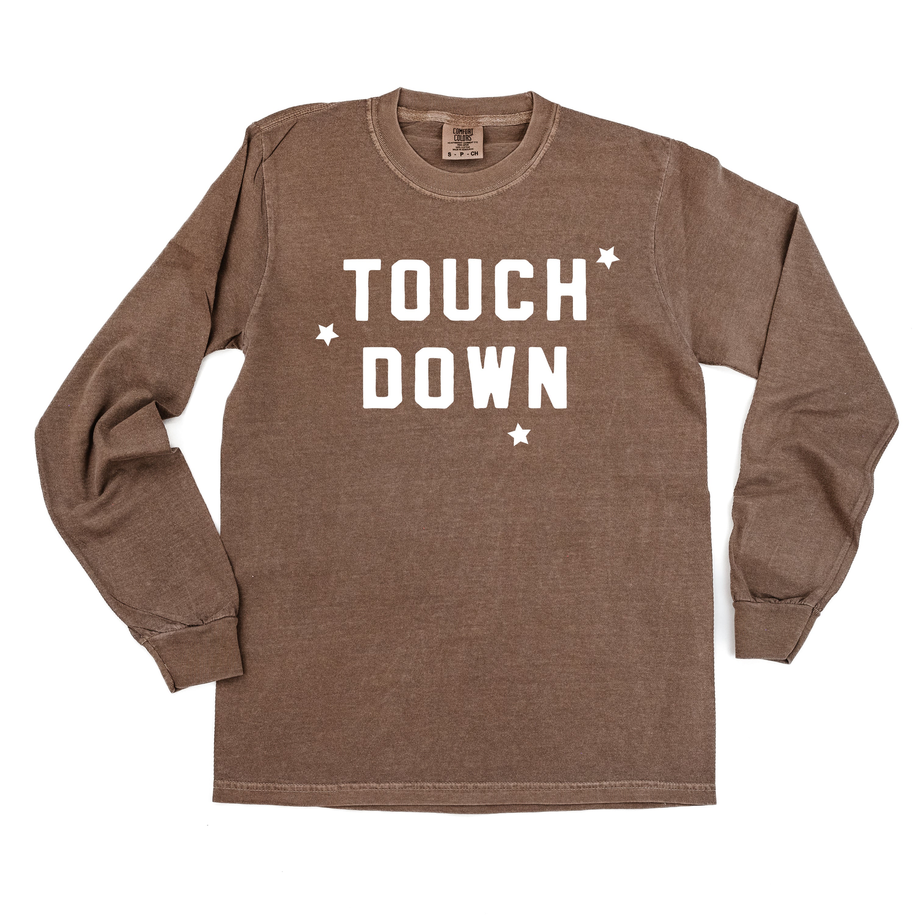 Touch Down - Long Sleeve Comfort Colors Tee
