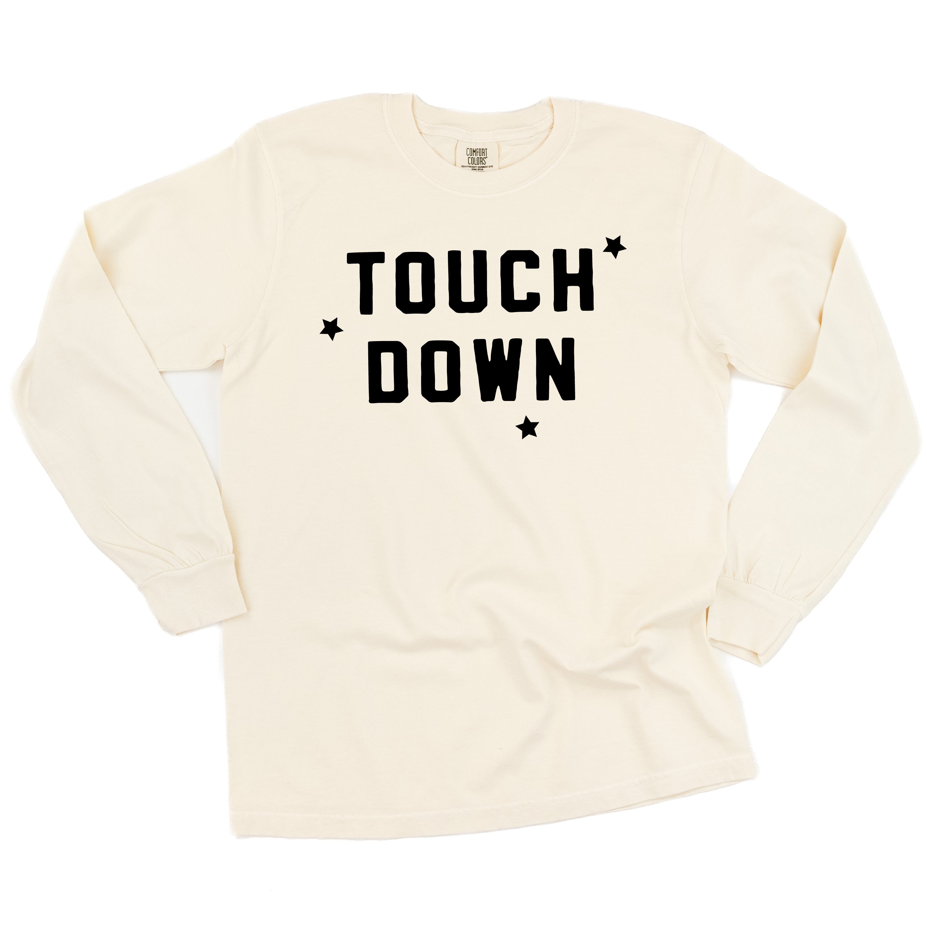 Touch Down - Long Sleeve Comfort Colors Tee