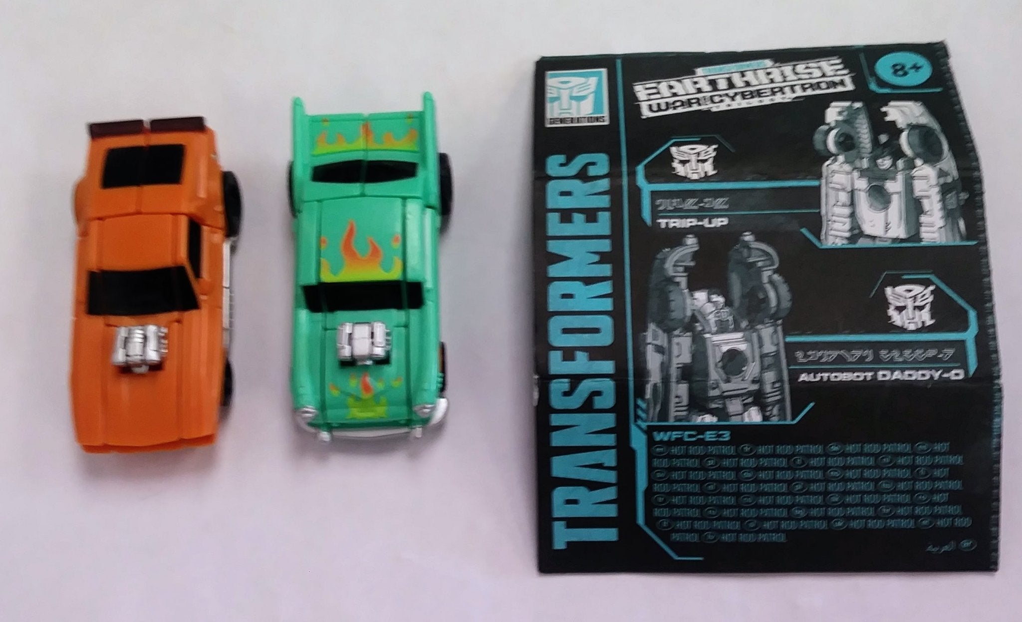 Transformers Micromasters figure set - Autobots Trip-Up and Daddy-O (Earthrise)
