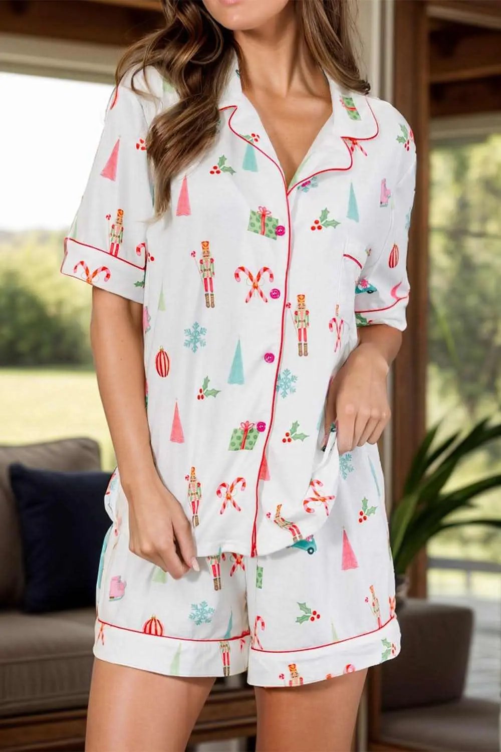 Trendsi Pocketed Lounge Set Women&amp;#39;s Comfy Loungewear Set - Trendy &amp;amp; Stylish