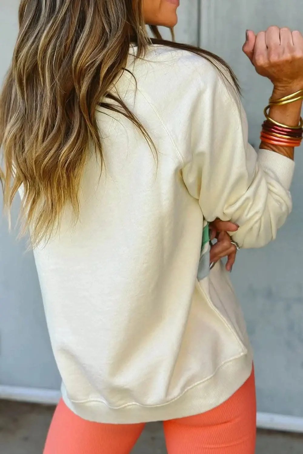 Trendsi Colorblock Long Sleeve Sweatshirt