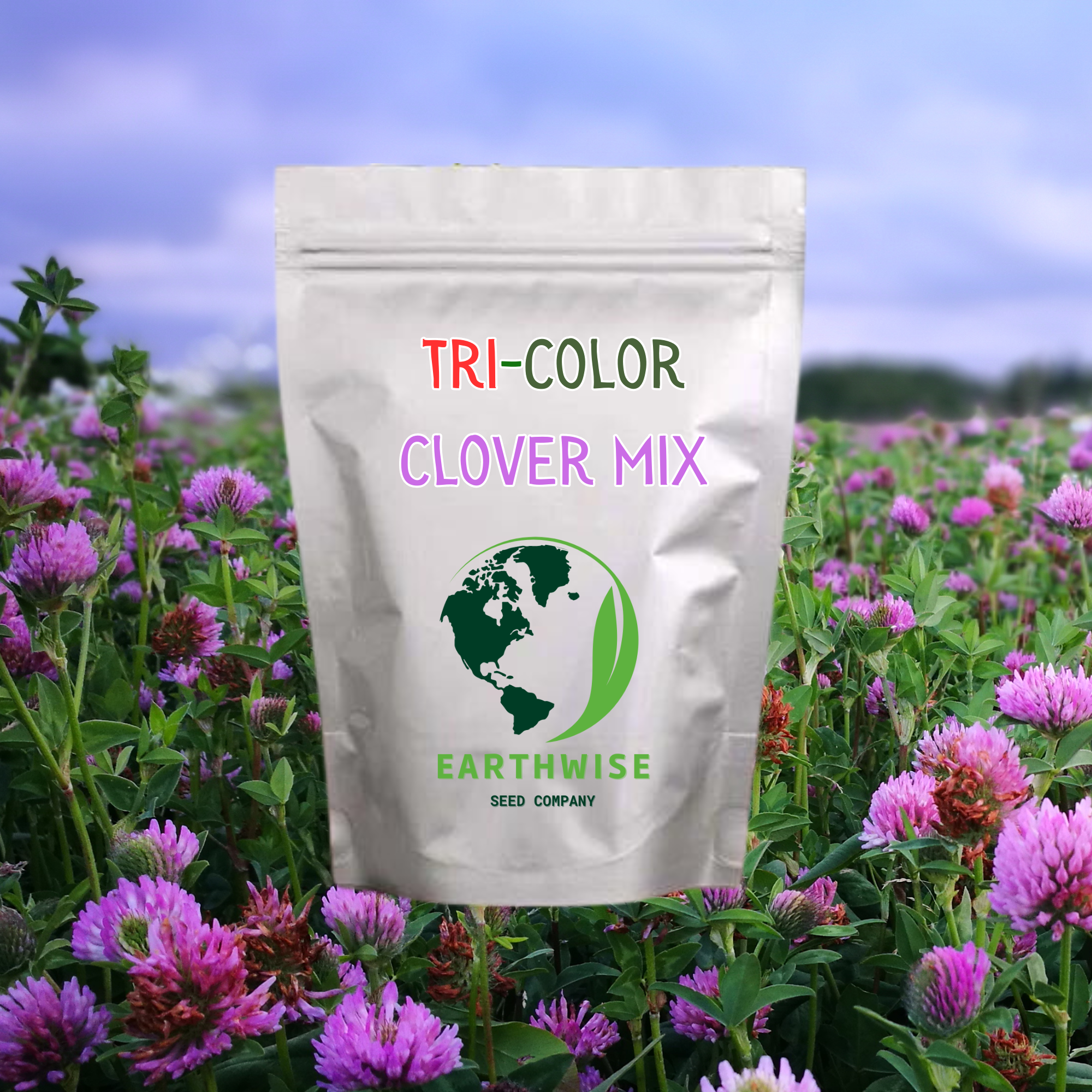 Tri-Clover - Red, White, &amp;amp; Crimson Clovers - Alternative Lawn Seed