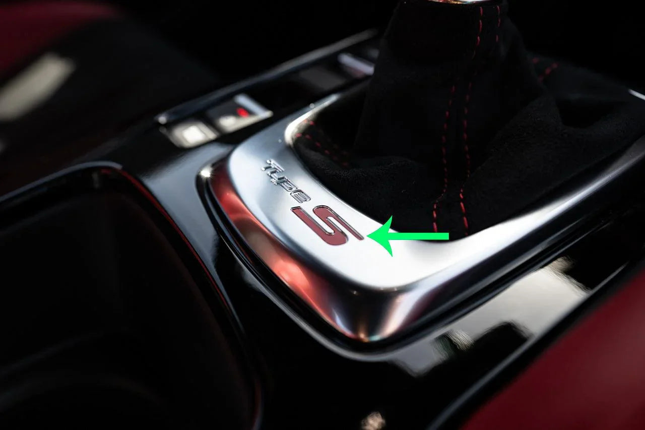 Type &amp;quot;S&amp;quot; Inlay for Shifter Trim - 2024+ Integra Type S