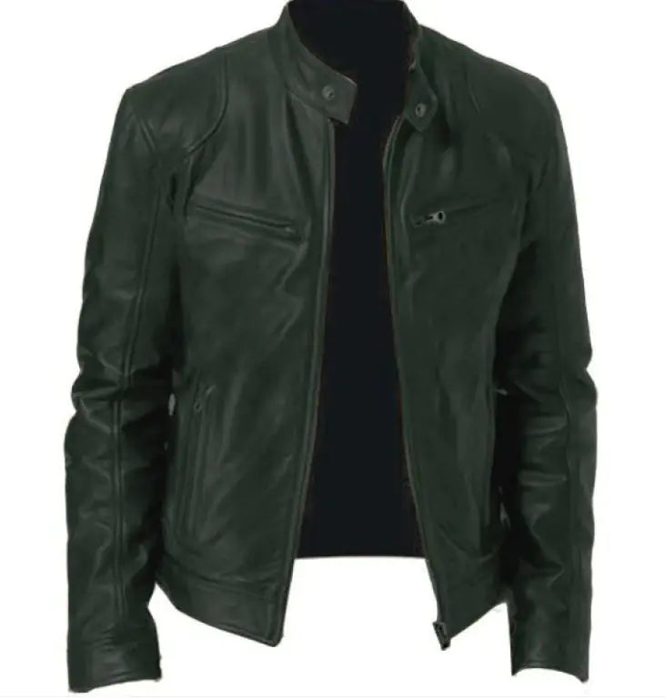 Style Loft Collection Lucky In Lubbock Vegan Leather Jacket