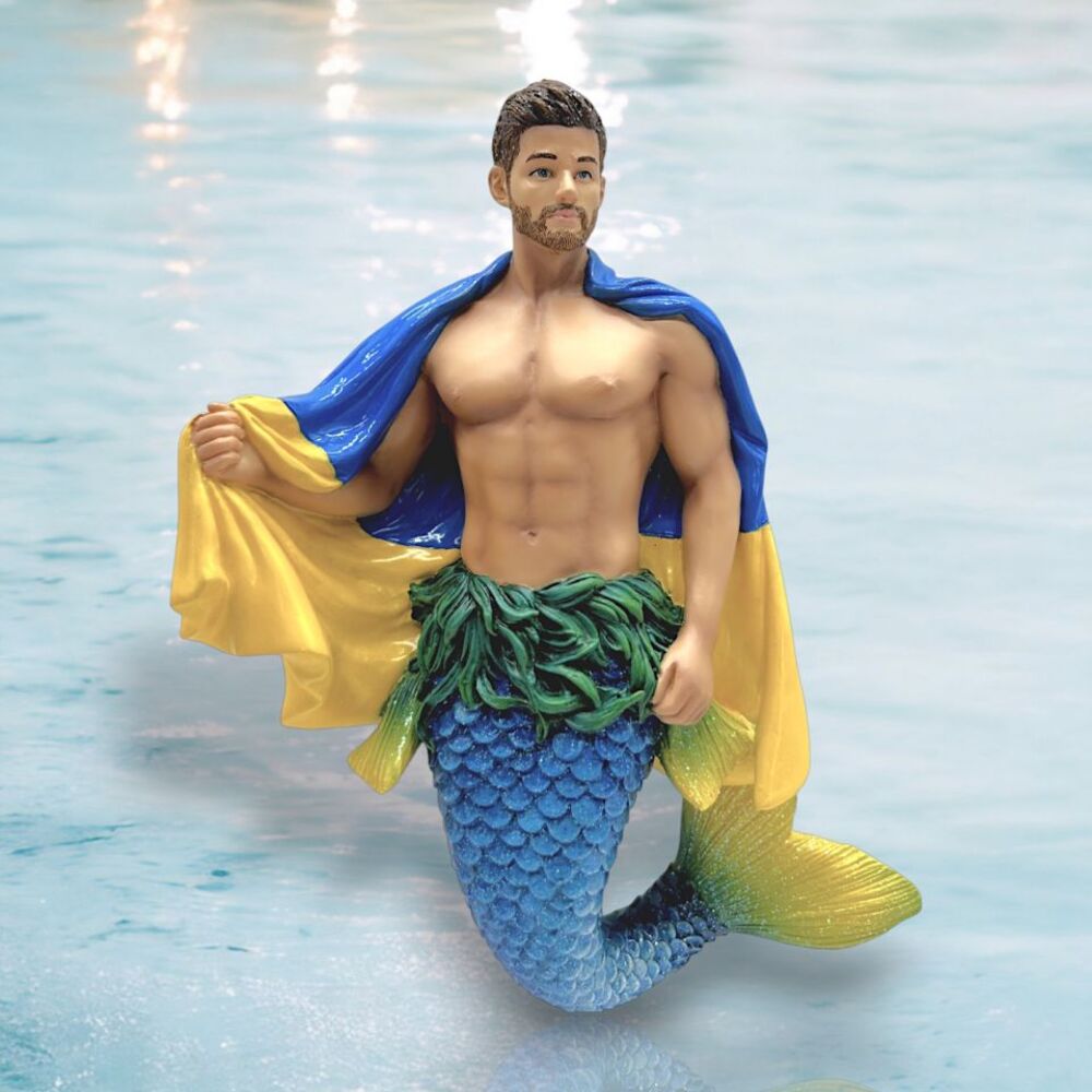 Ukraine Proud Merman by December Diamonds