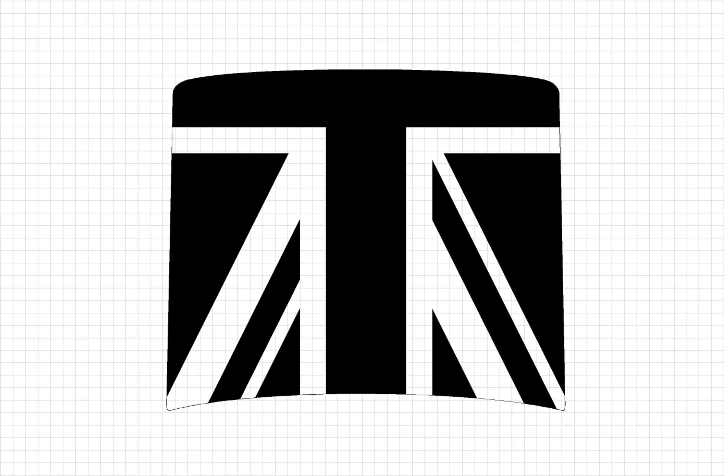 Union Jack Hood / Bonnet Decal Overlay (Matte Black) - 2020+ Land Rover Defender 90 &amp;amp; 110