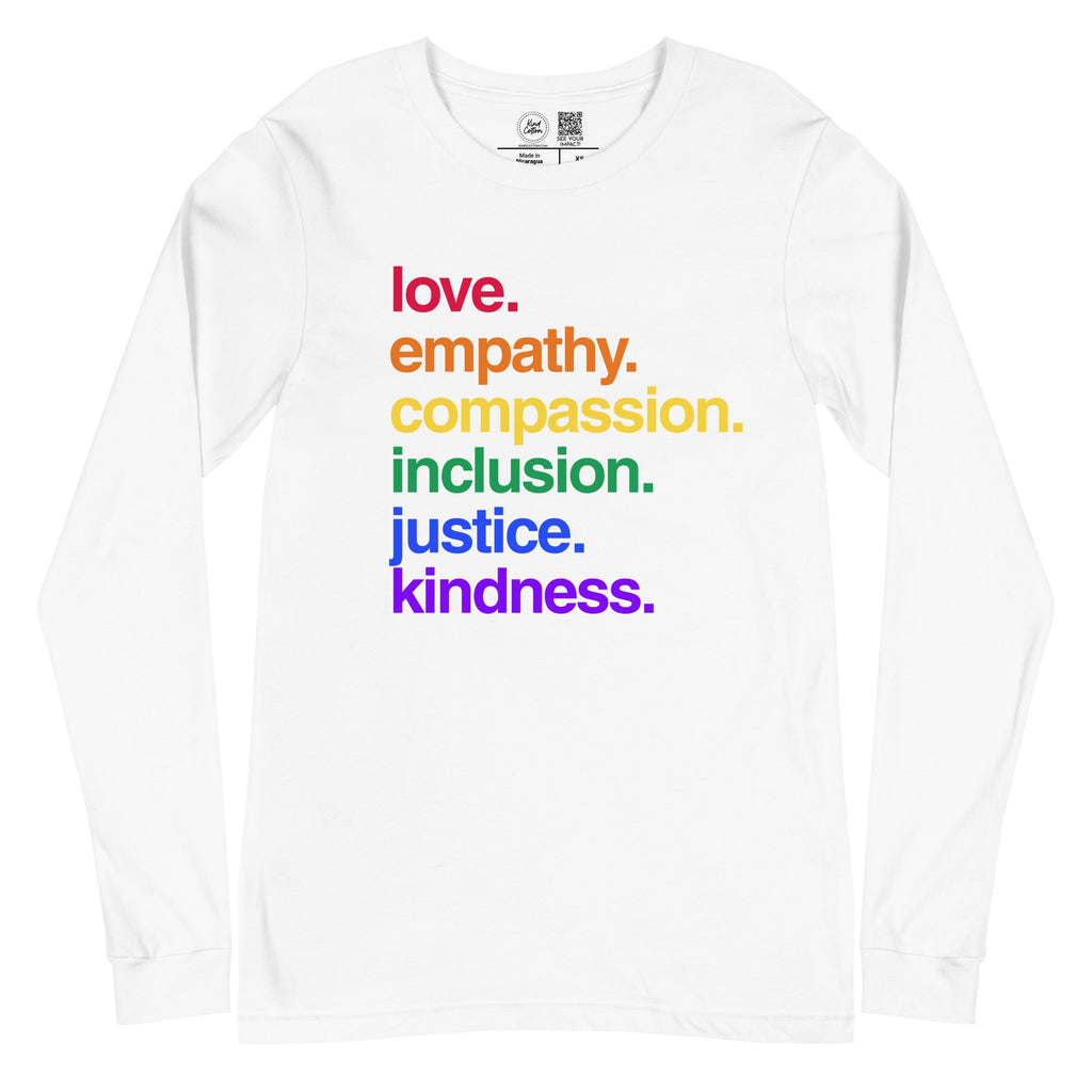 'Kindness Is' Pride Classic Long Sleeve