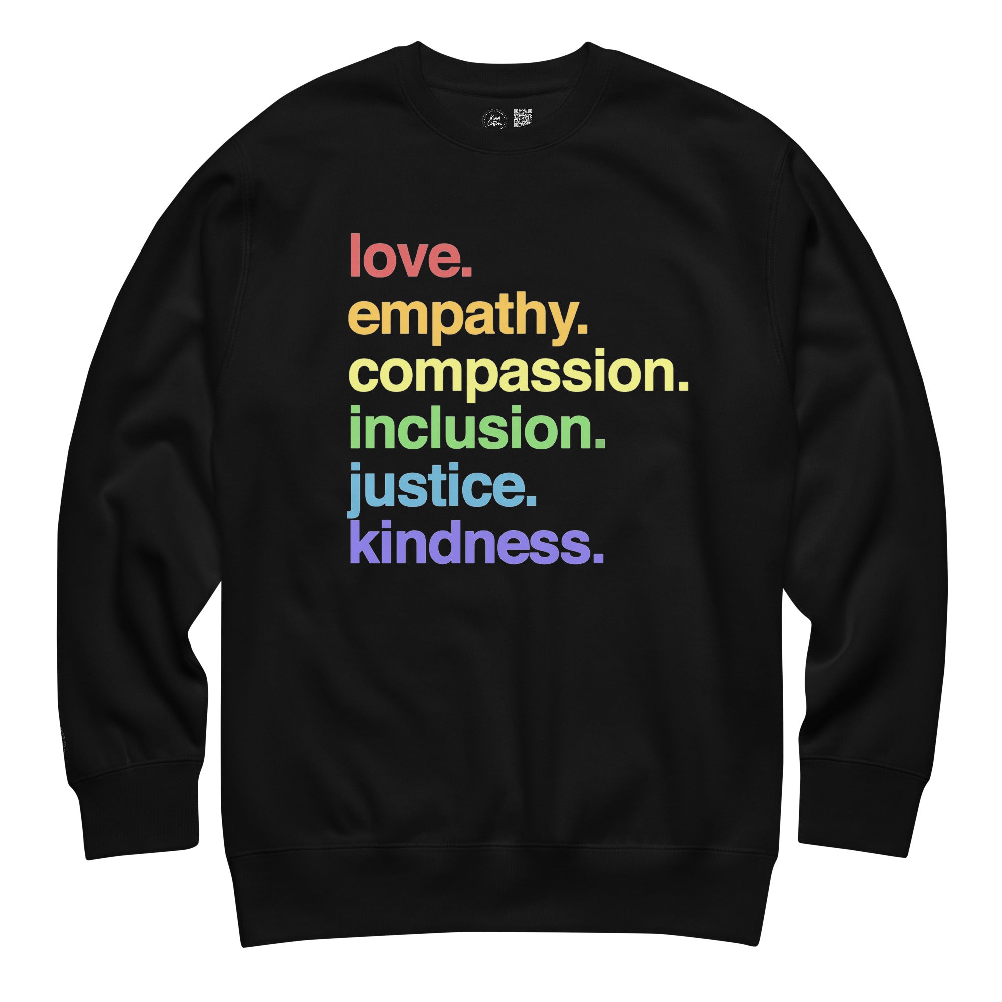 &amp;#39;Kindness Is&amp;#39; Pride Crewneck Sweatshirt