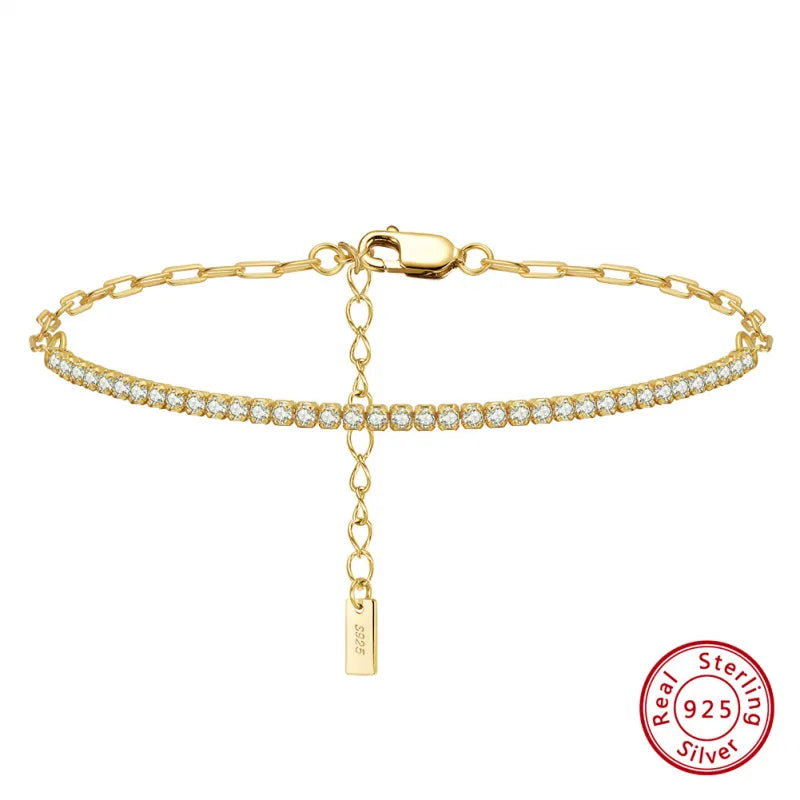 Style Loft Collection Elegant Studded Gold or Sterling Silver Bracelet
