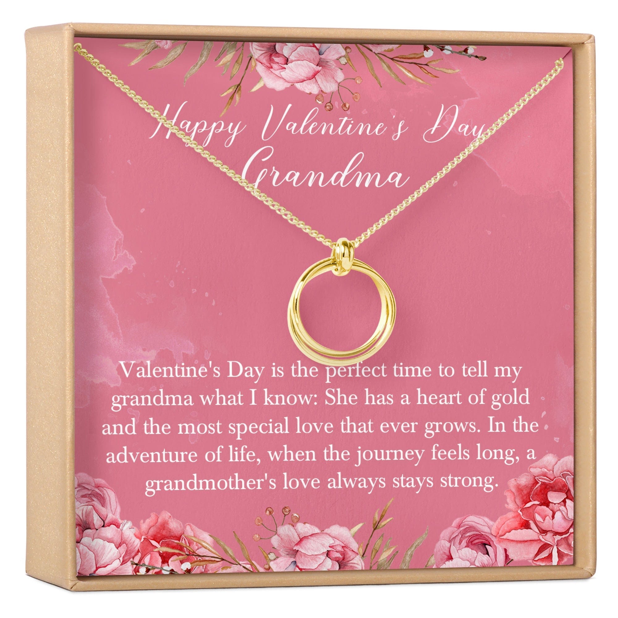 Valentine&amp;#39;s Day Gift for Grandma Necklace