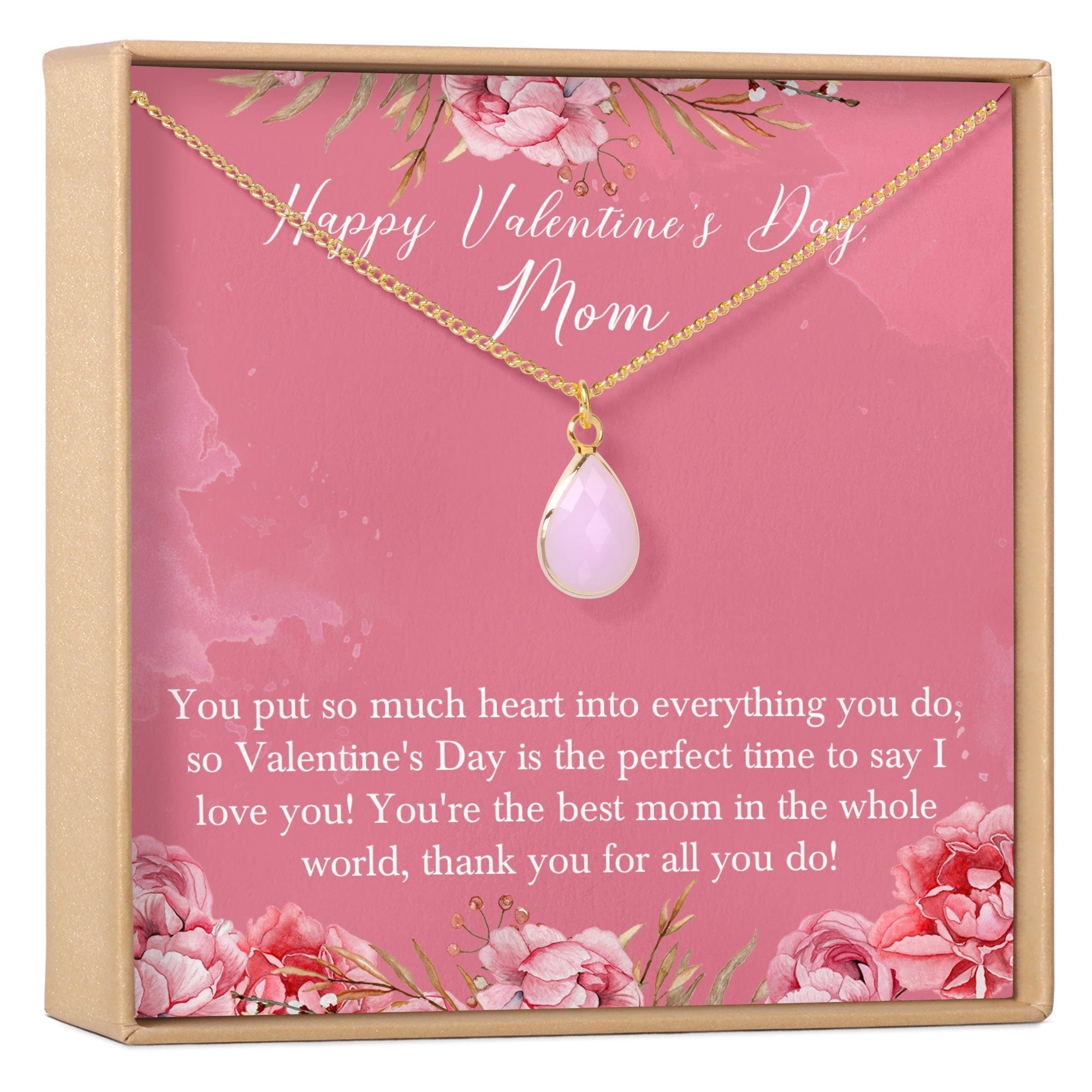 Valentine&amp;#39;s Day Gift for Mom Necklace