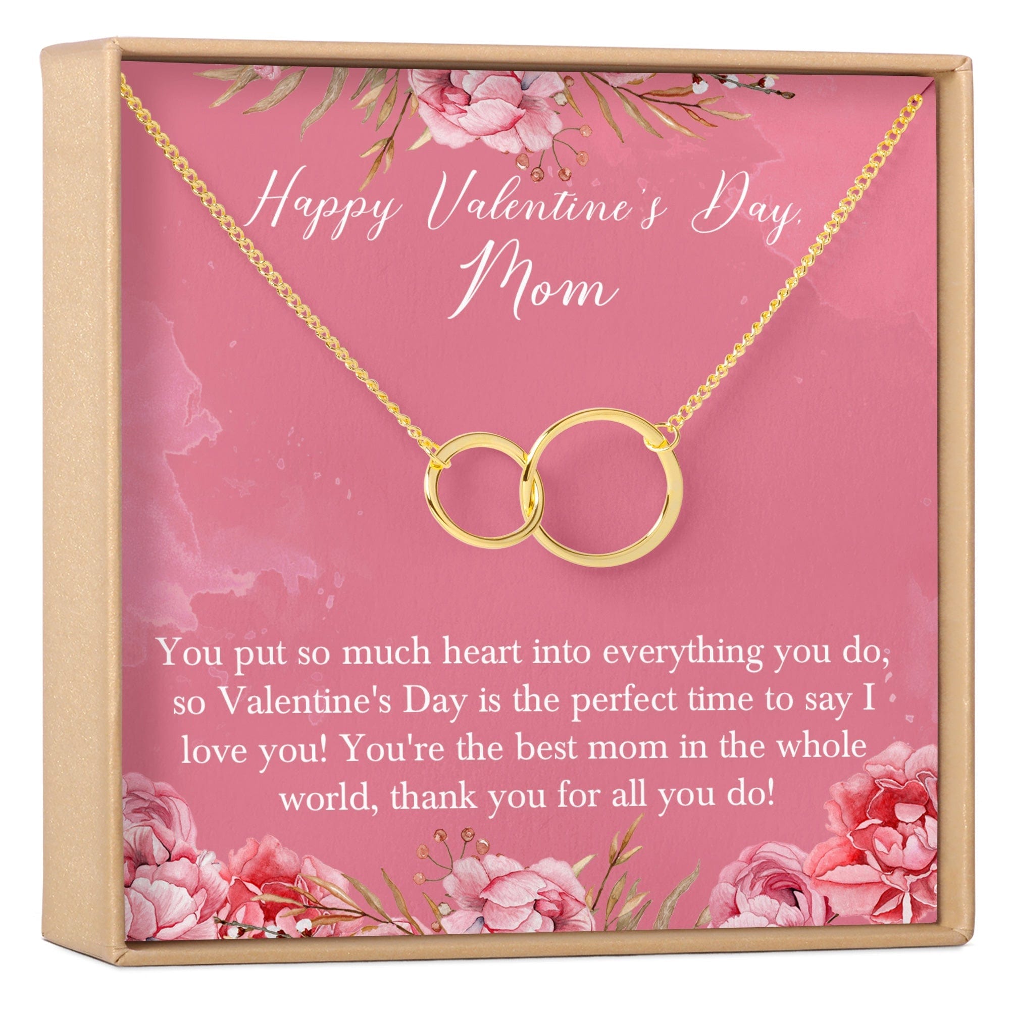 Valentine&amp;#39;s Day Gift for Mom Necklace