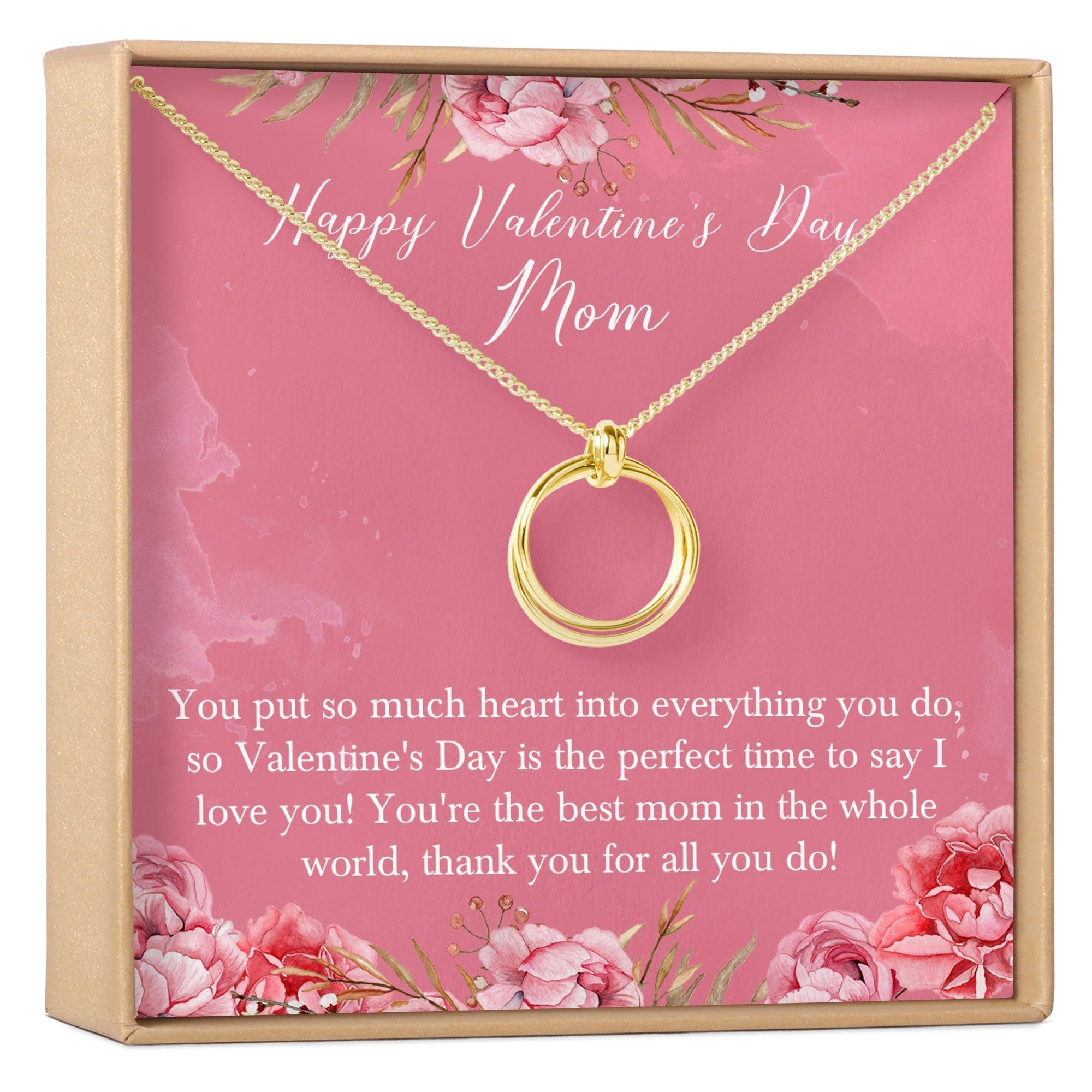 Valentine&amp;#39;s Day Gift for Mom Necklace