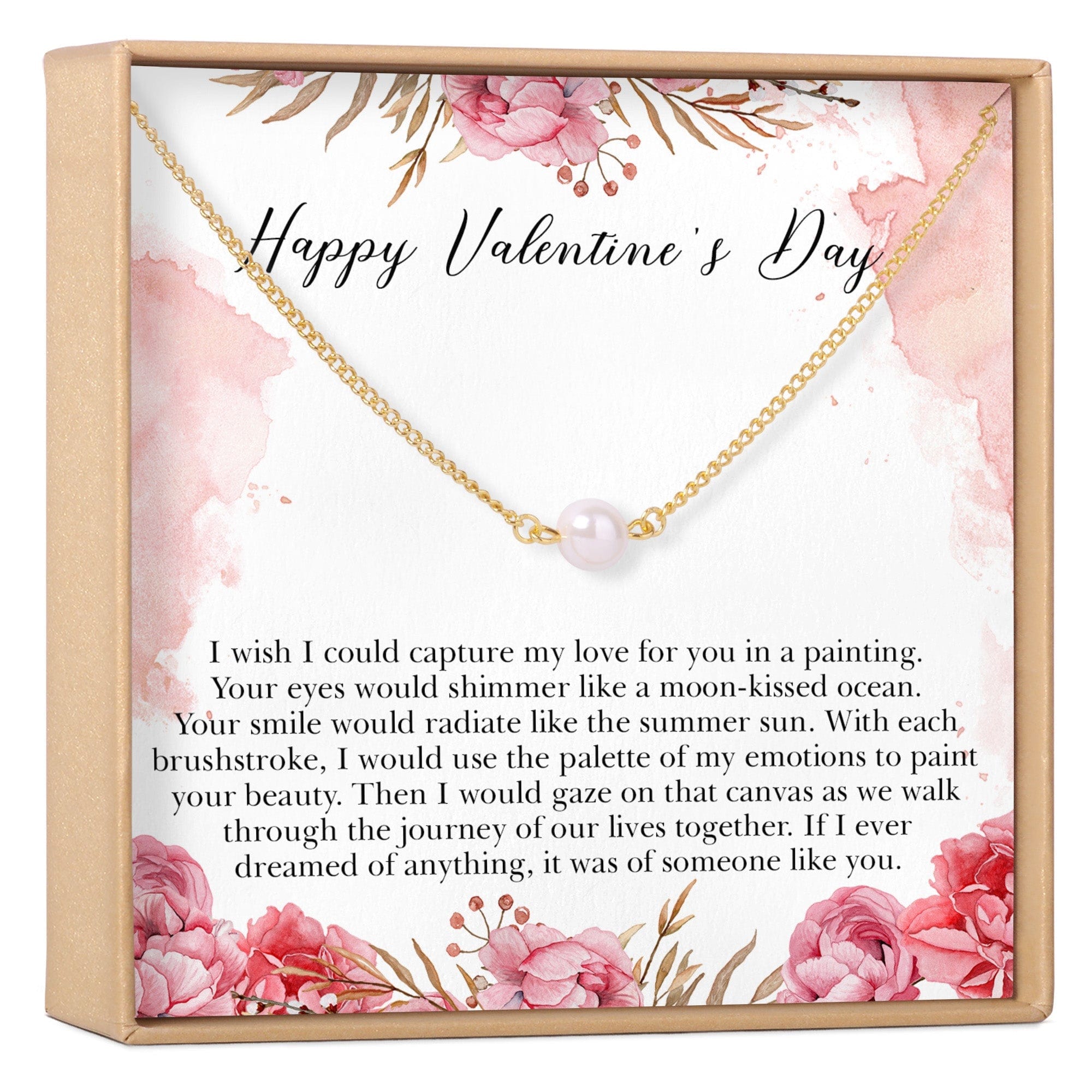 Valentine&amp;#39;s Day Pearl Necklace