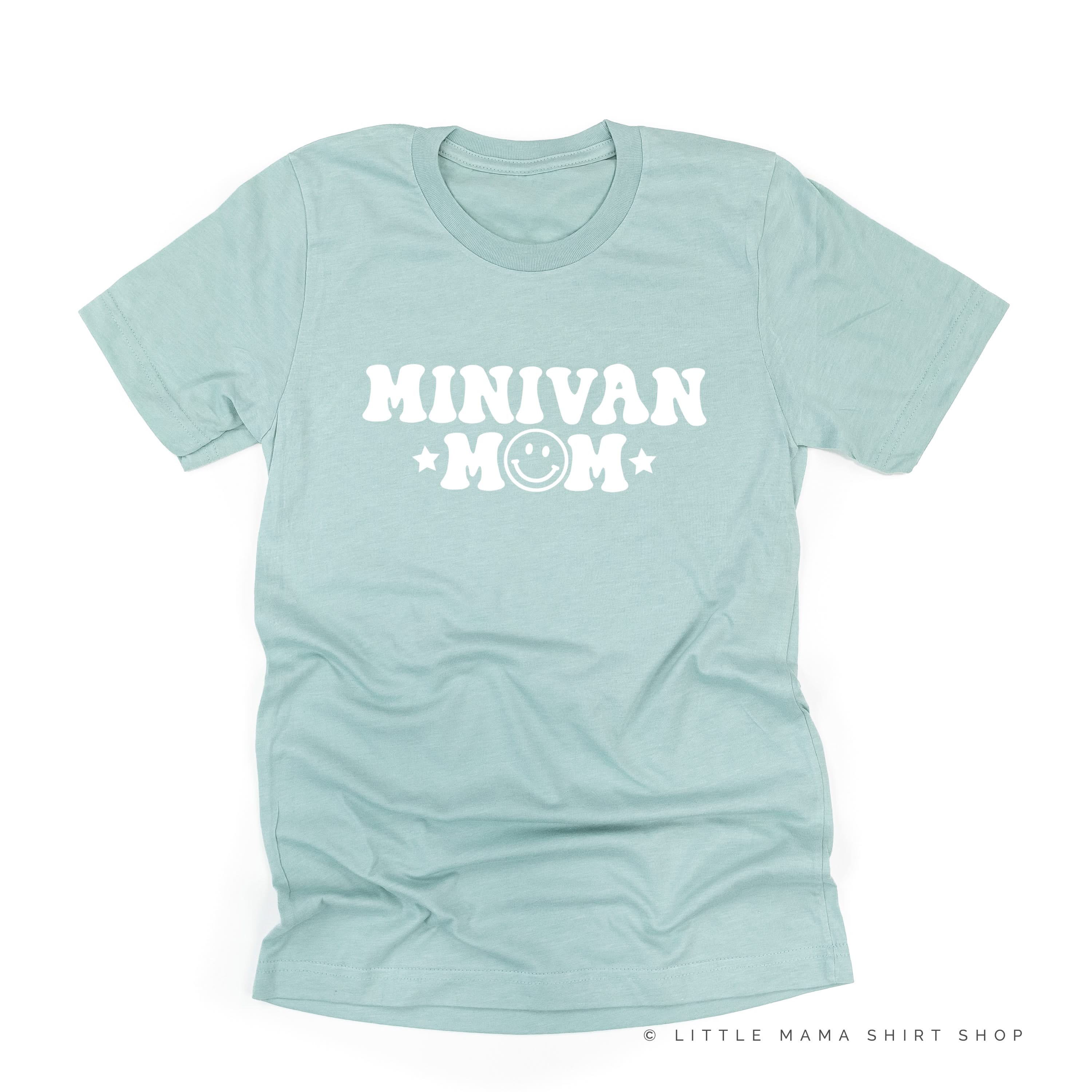 Minivan Mom - Smiley Face (f &amp;amp; b) - Unisex Tee