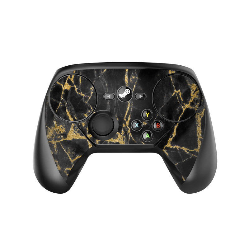 Black Gold Marble - Valve Steam Controller Skin