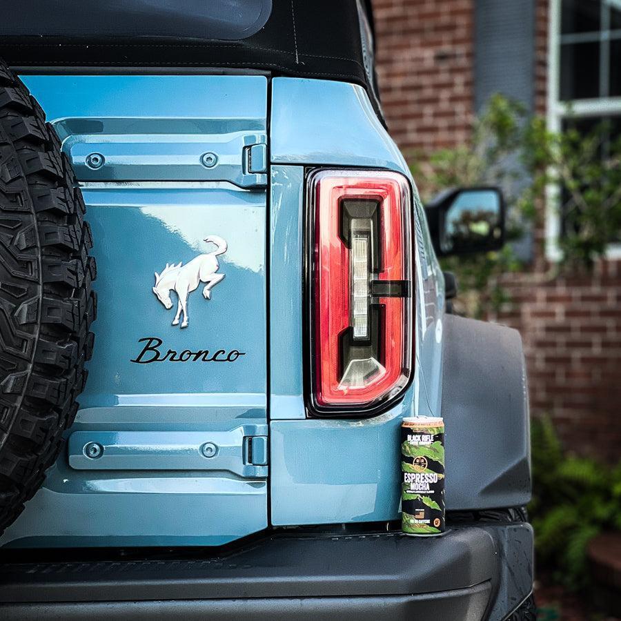 Version 1L Tail Light Overlays - 2021+ Bronco (w/ LED Taillights)