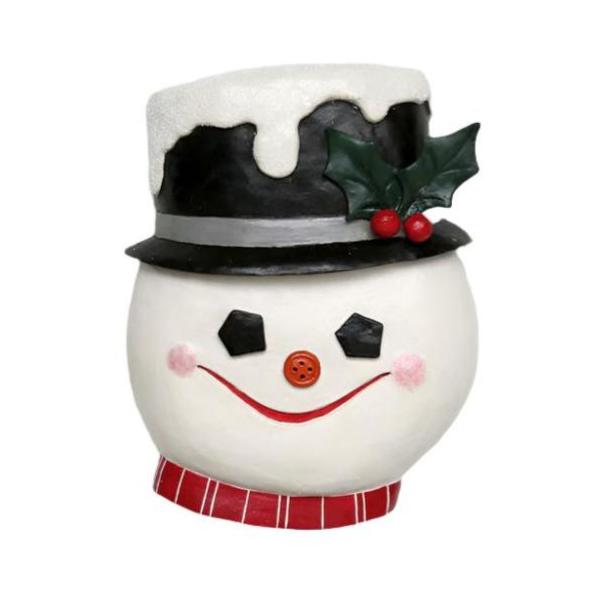 Vintage Frosty Snowman Paper Mache 21&amp;quot; Wall Decor